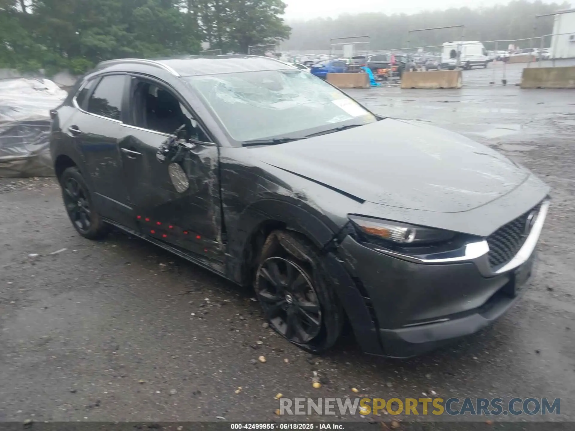 1 Photograph of a damaged car 3MVDMBBM9RM681964 MAZDA CX-30 2024