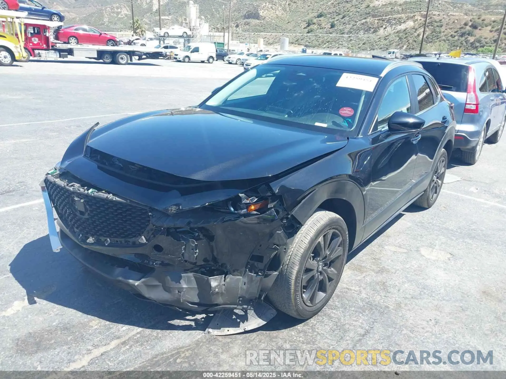 2 Photograph of a damaged car 3MVDMBBM9RM706894 MAZDA CX-30 2024