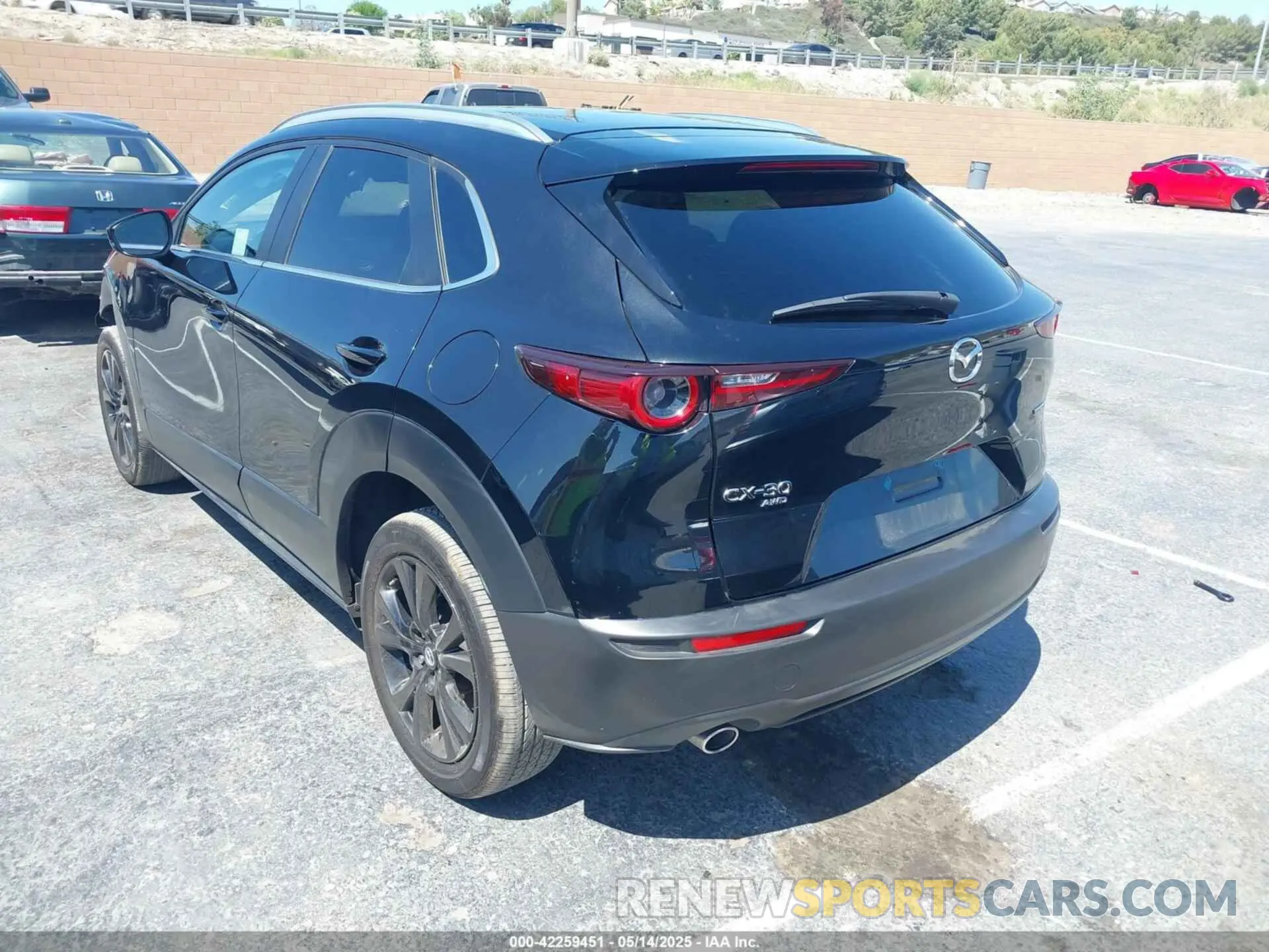 3 Photograph of a damaged car 3MVDMBBM9RM706894 MAZDA CX-30 2024