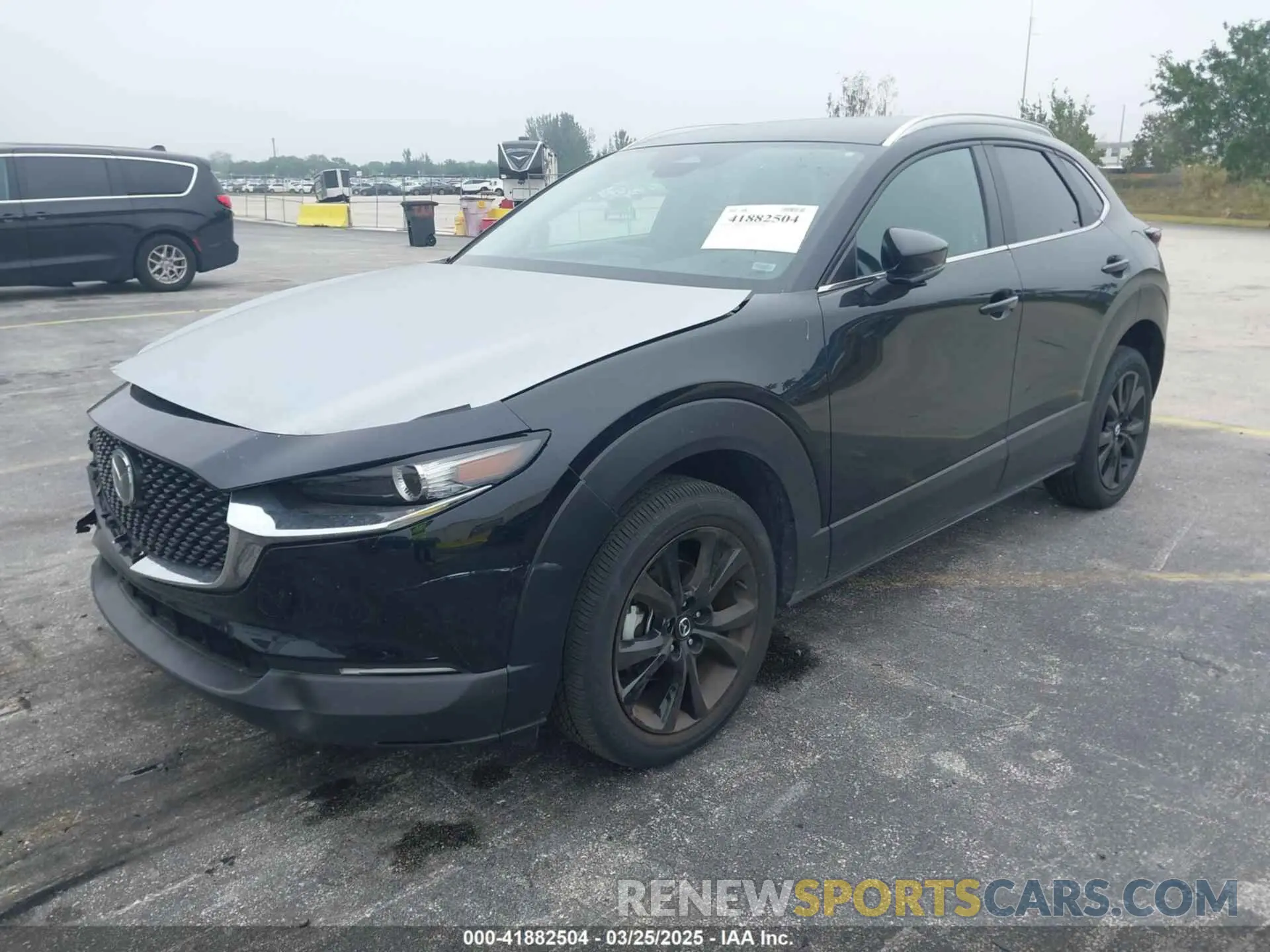2 Photograph of a damaged car 3MVDMBBMXRM695310 MAZDA CX-30 2024
