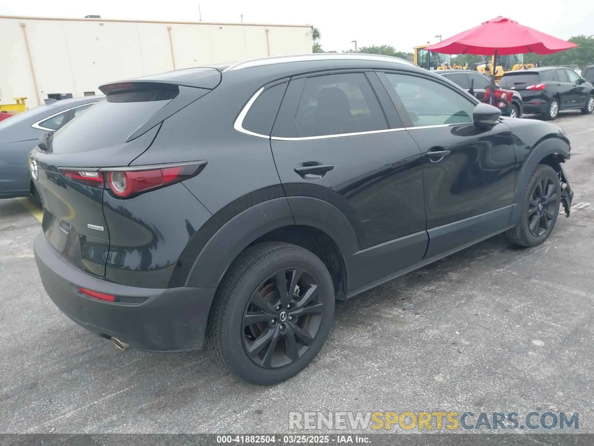 4 Photograph of a damaged car 3MVDMBBMXRM695310 MAZDA CX-30 2024