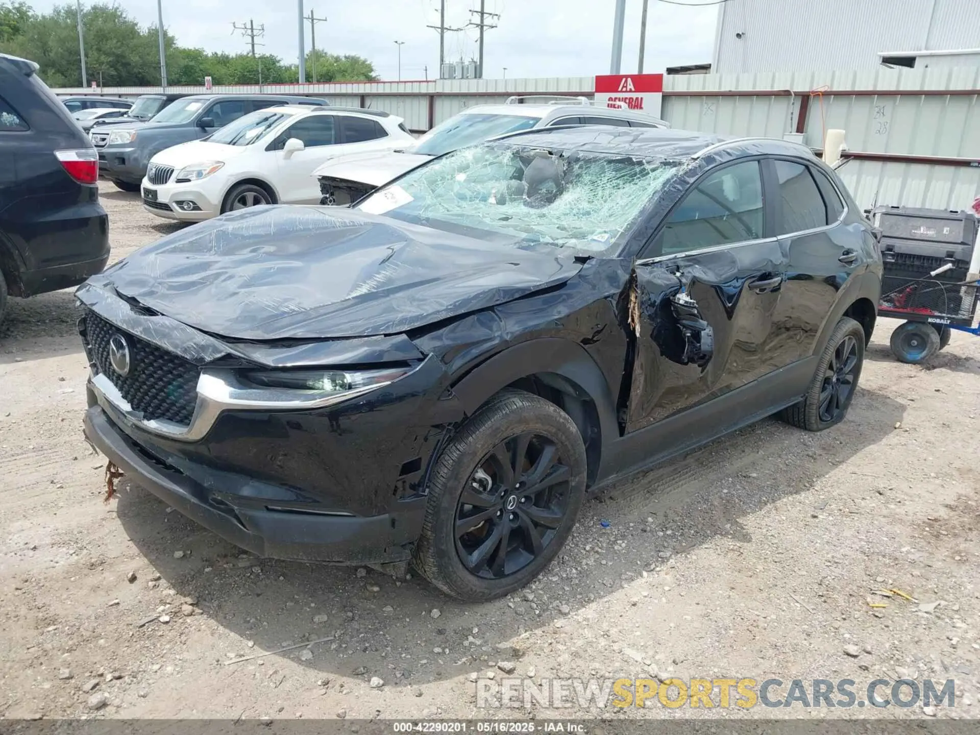 2 Photograph of a damaged car 3MVDMBBMXRM697784 MAZDA CX-30 2024