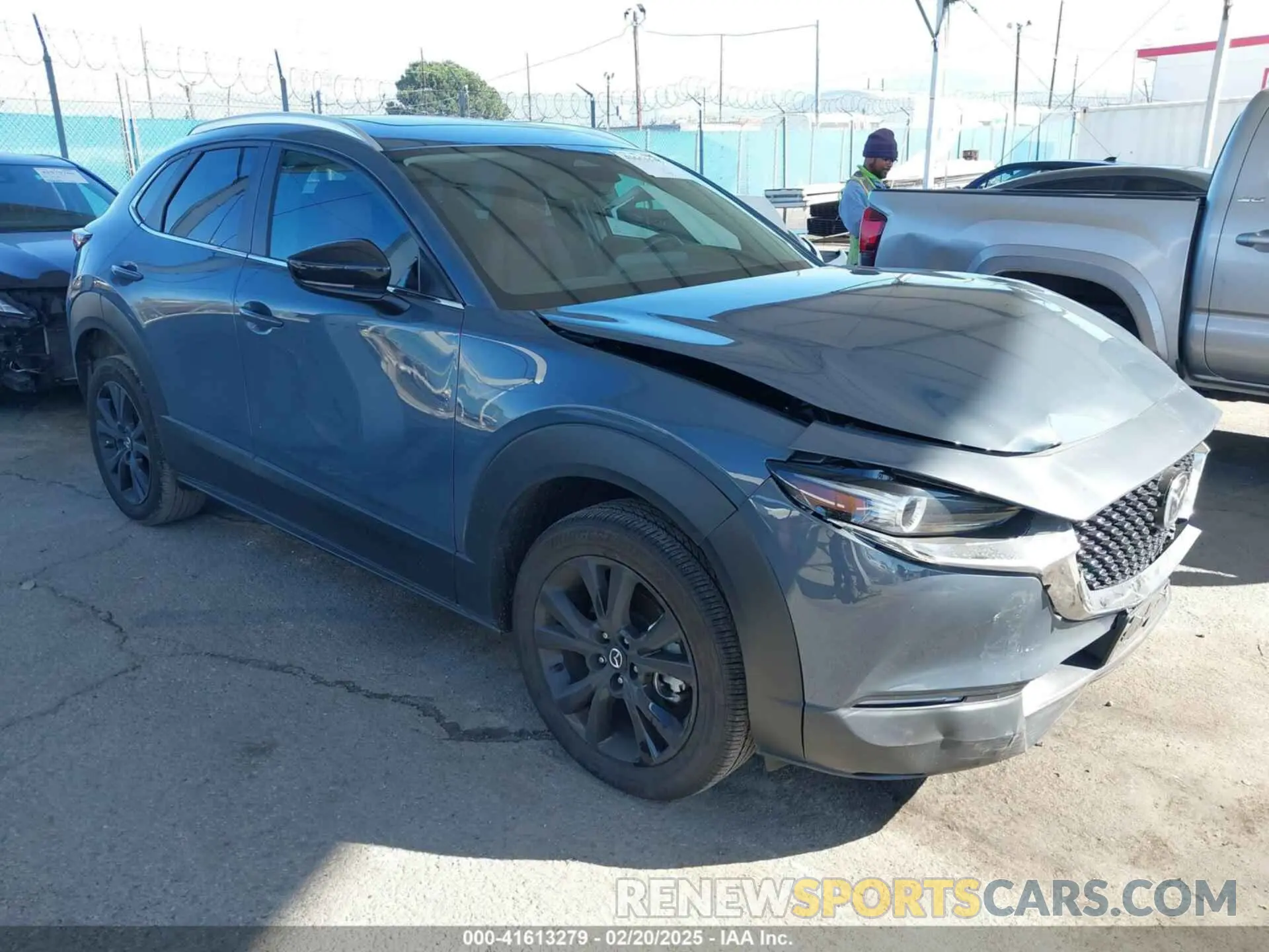 1 Photograph of a damaged car 3MVDMBCM0RM643067 MAZDA CX-30 2024