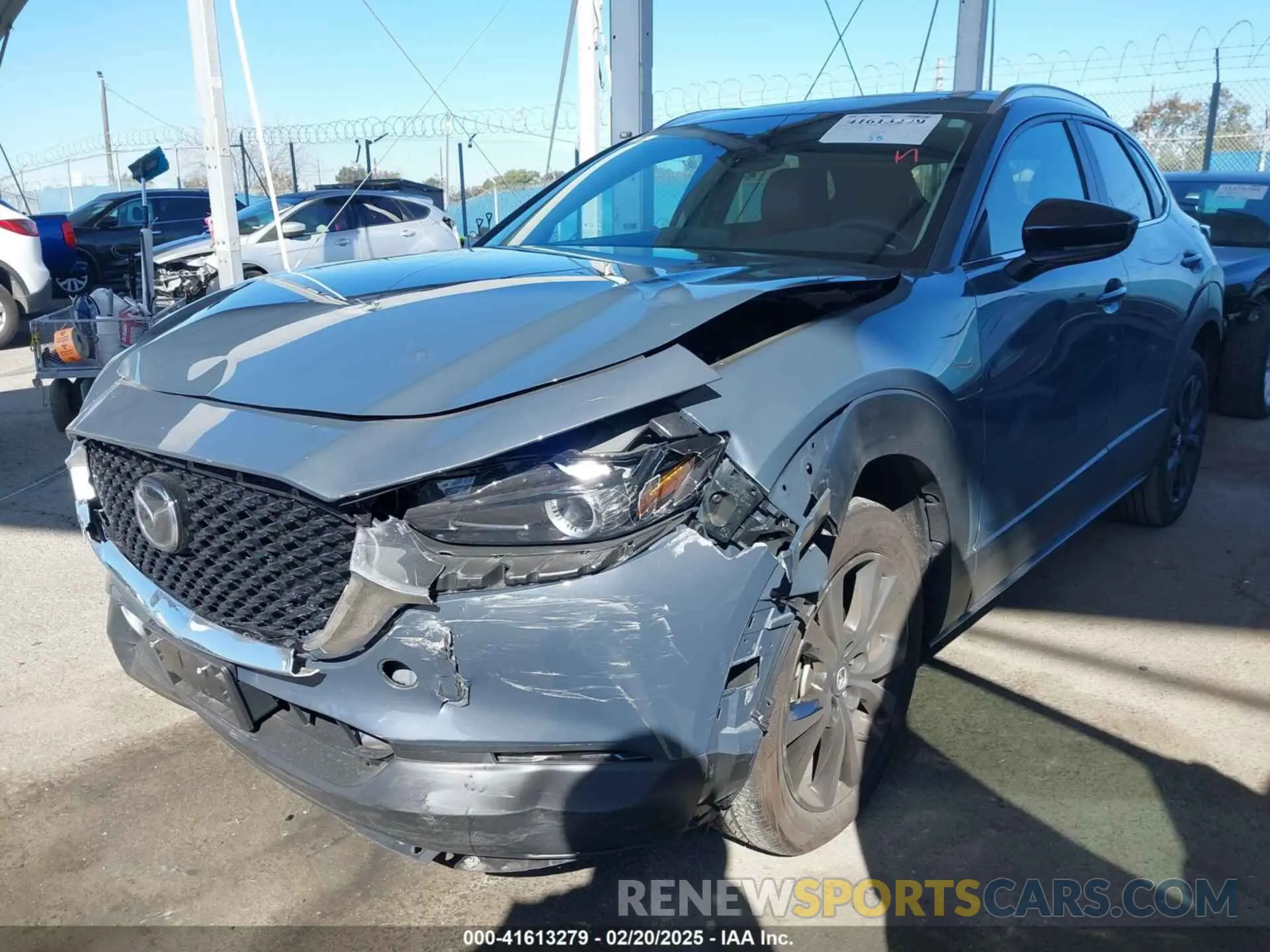 2 Photograph of a damaged car 3MVDMBCM0RM643067 MAZDA CX-30 2024