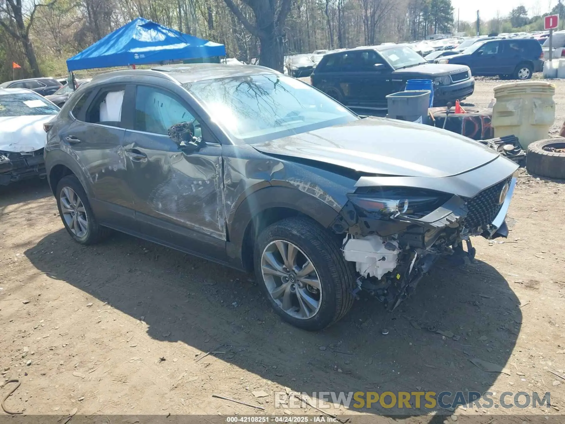 1 Photograph of a damaged car 3MVDMBCM0RM662752 MAZDA CX-30 2024