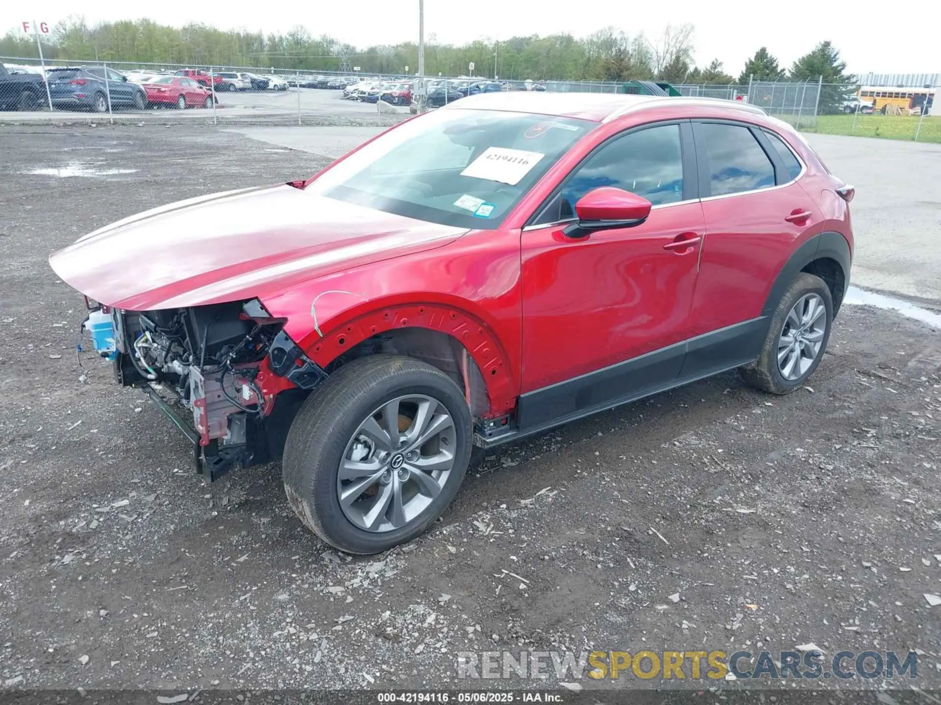 2 Photograph of a damaged car 3MVDMBCM1RM704376 MAZDA CX-30 2024