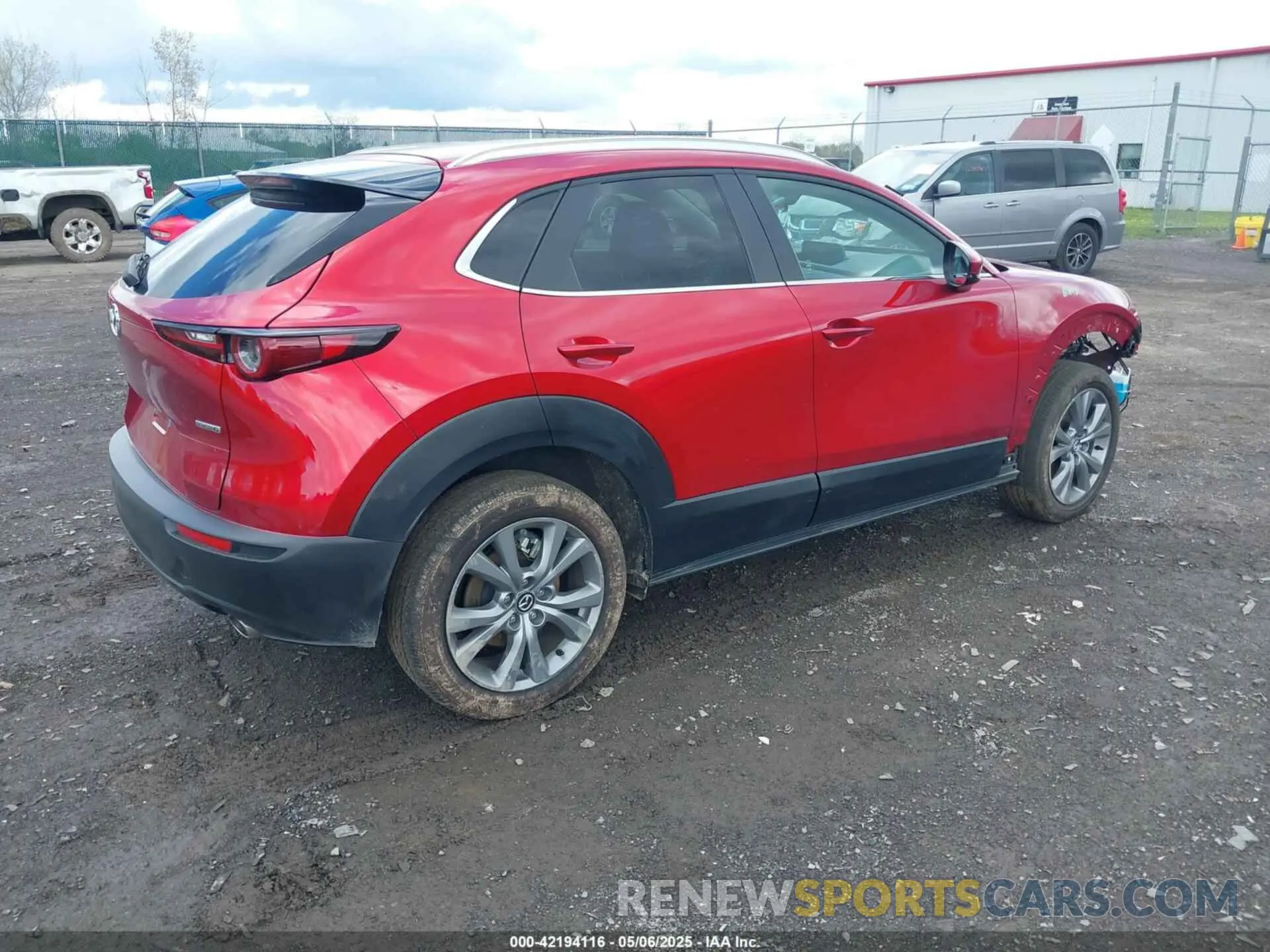 4 Photograph of a damaged car 3MVDMBCM1RM704376 MAZDA CX-30 2024