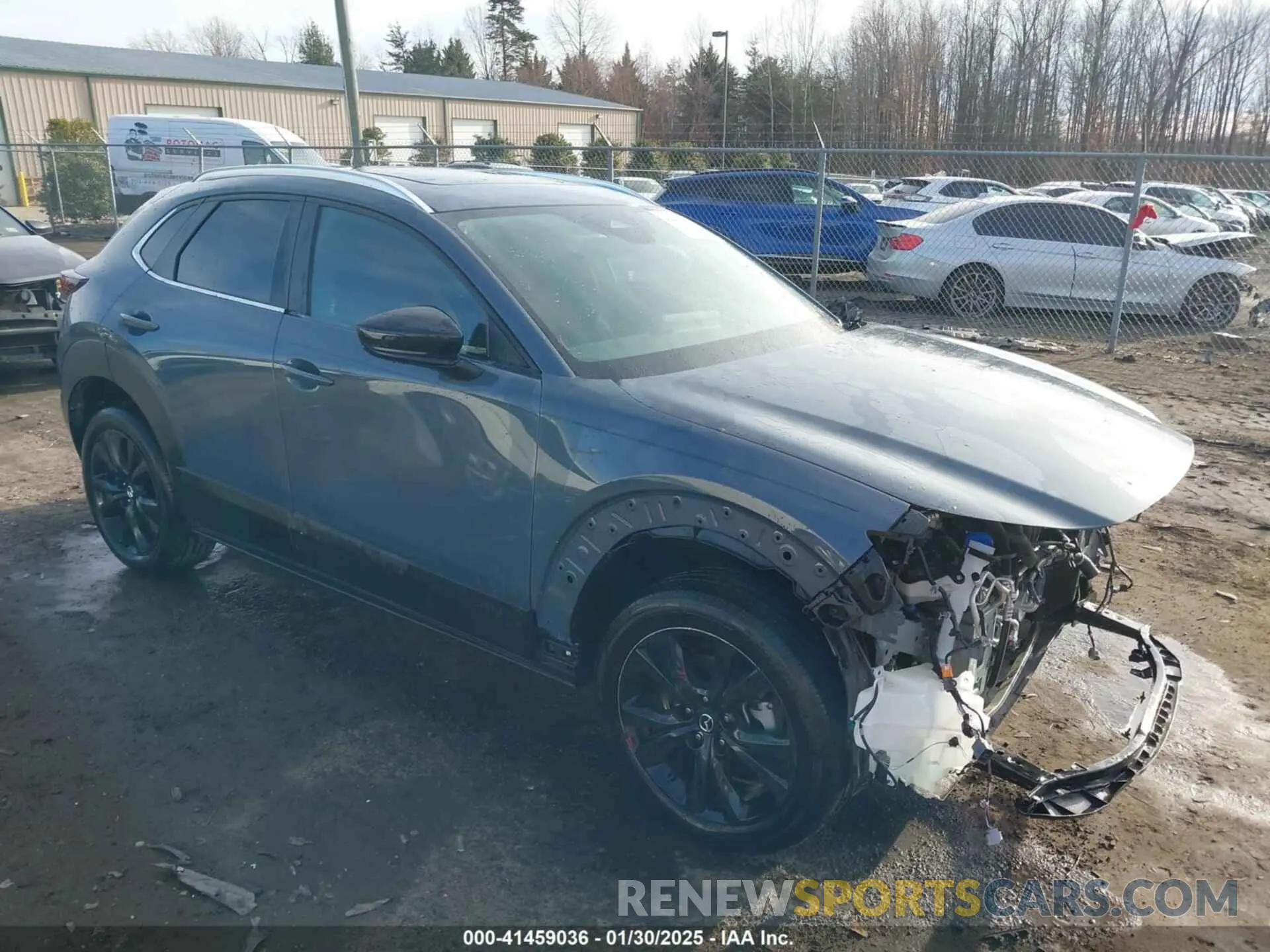 1 Photograph of a damaged car 3MVDMBCM2RM668603 MAZDA CX-30 2024