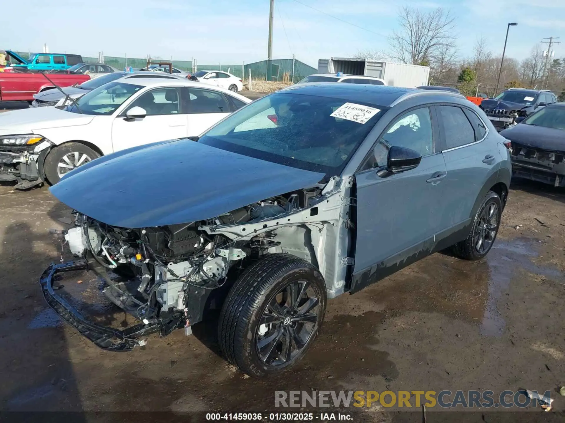 2 Photograph of a damaged car 3MVDMBCM2RM668603 MAZDA CX-30 2024
