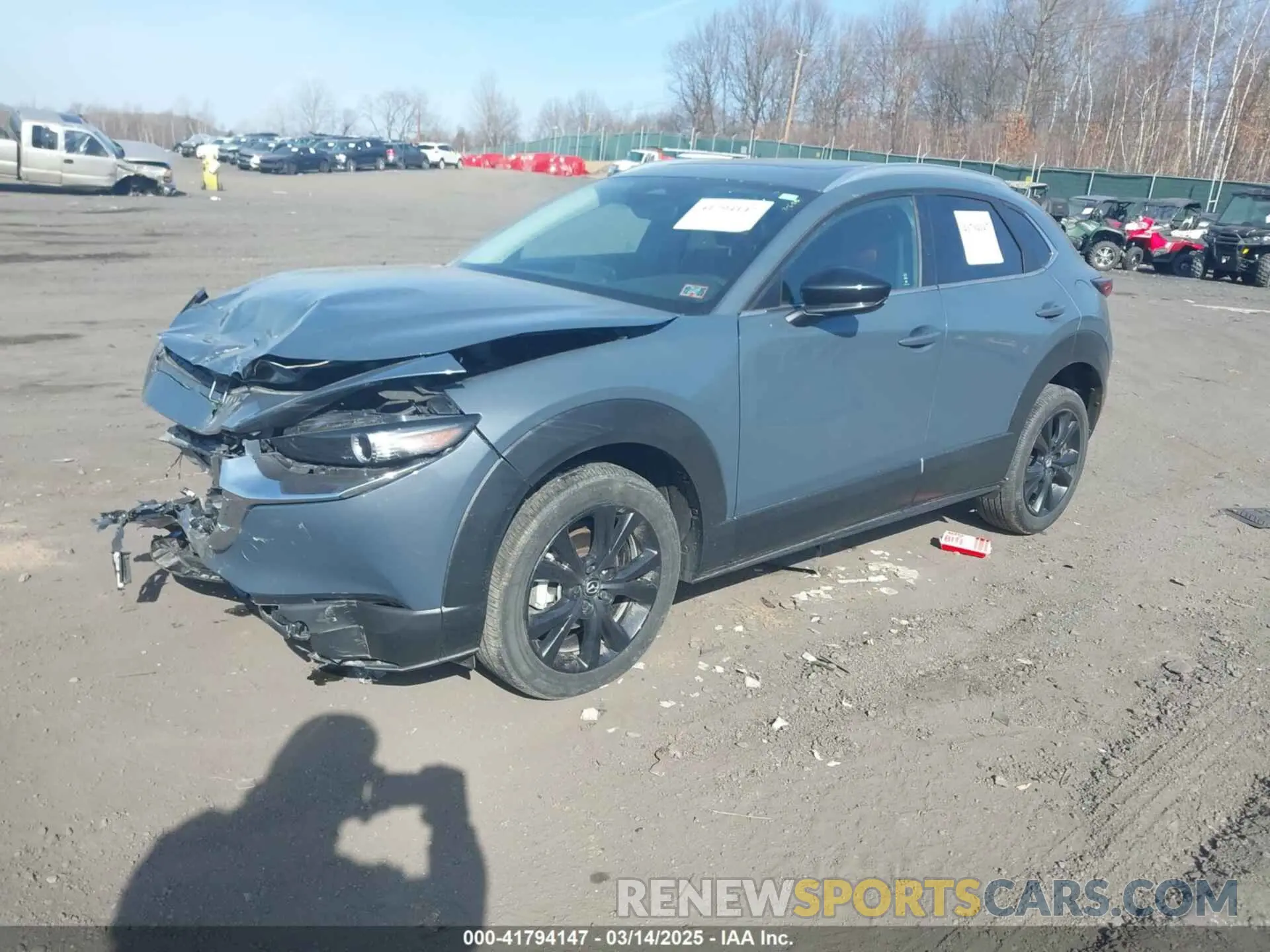 2 Photograph of a damaged car 3MVDMBCM3RM613500 MAZDA CX-30 2024