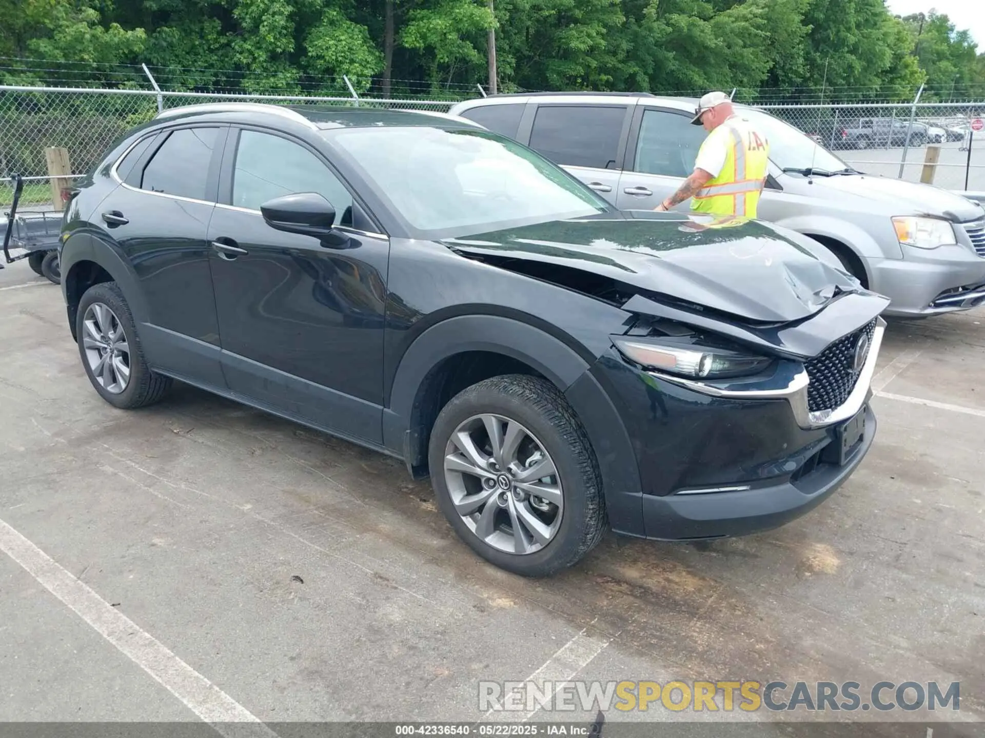 1 Photograph of a damaged car 3MVDMBCM3RM663118 MAZDA CX-30 2024