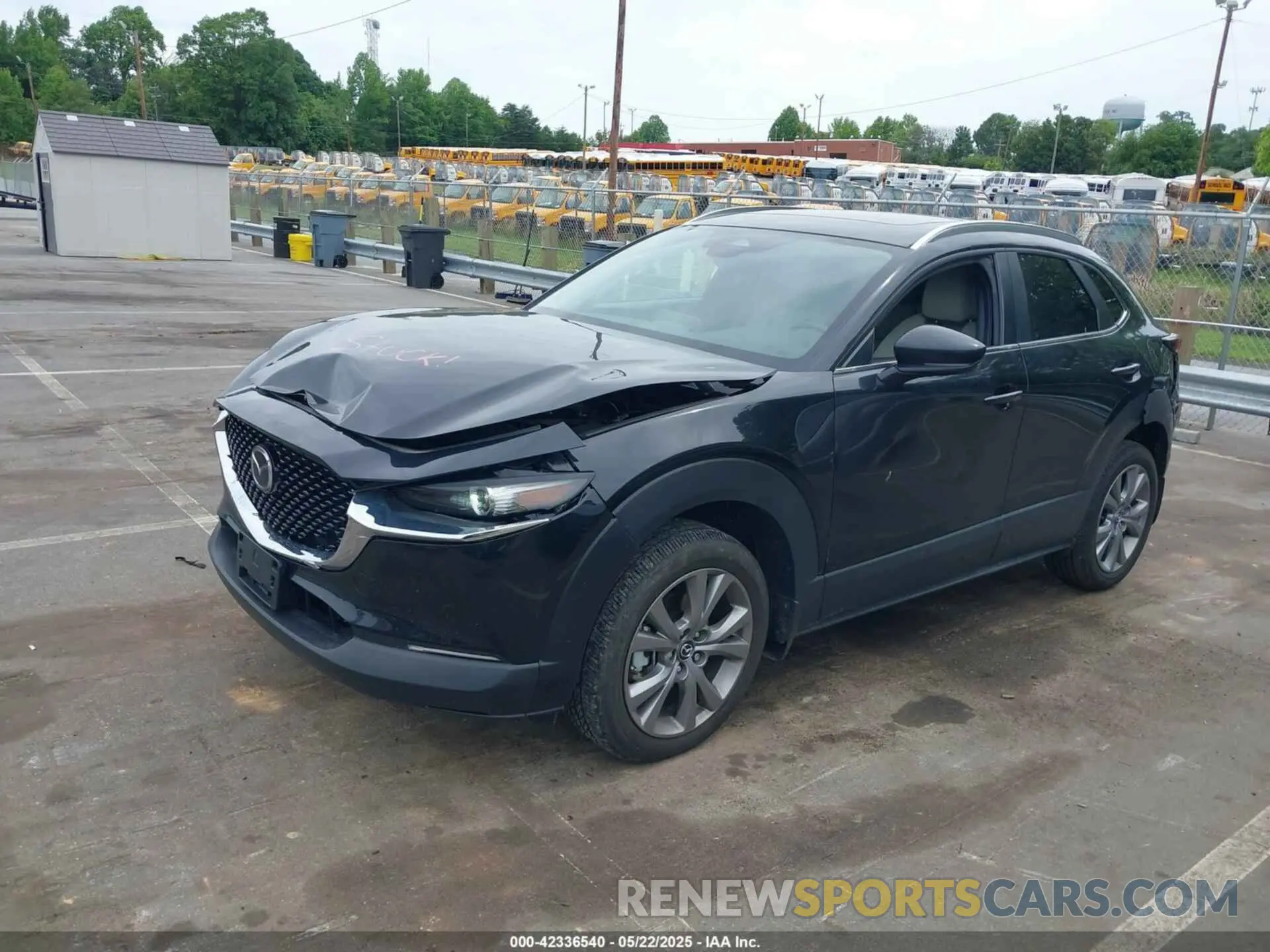 2 Photograph of a damaged car 3MVDMBCM3RM663118 MAZDA CX-30 2024