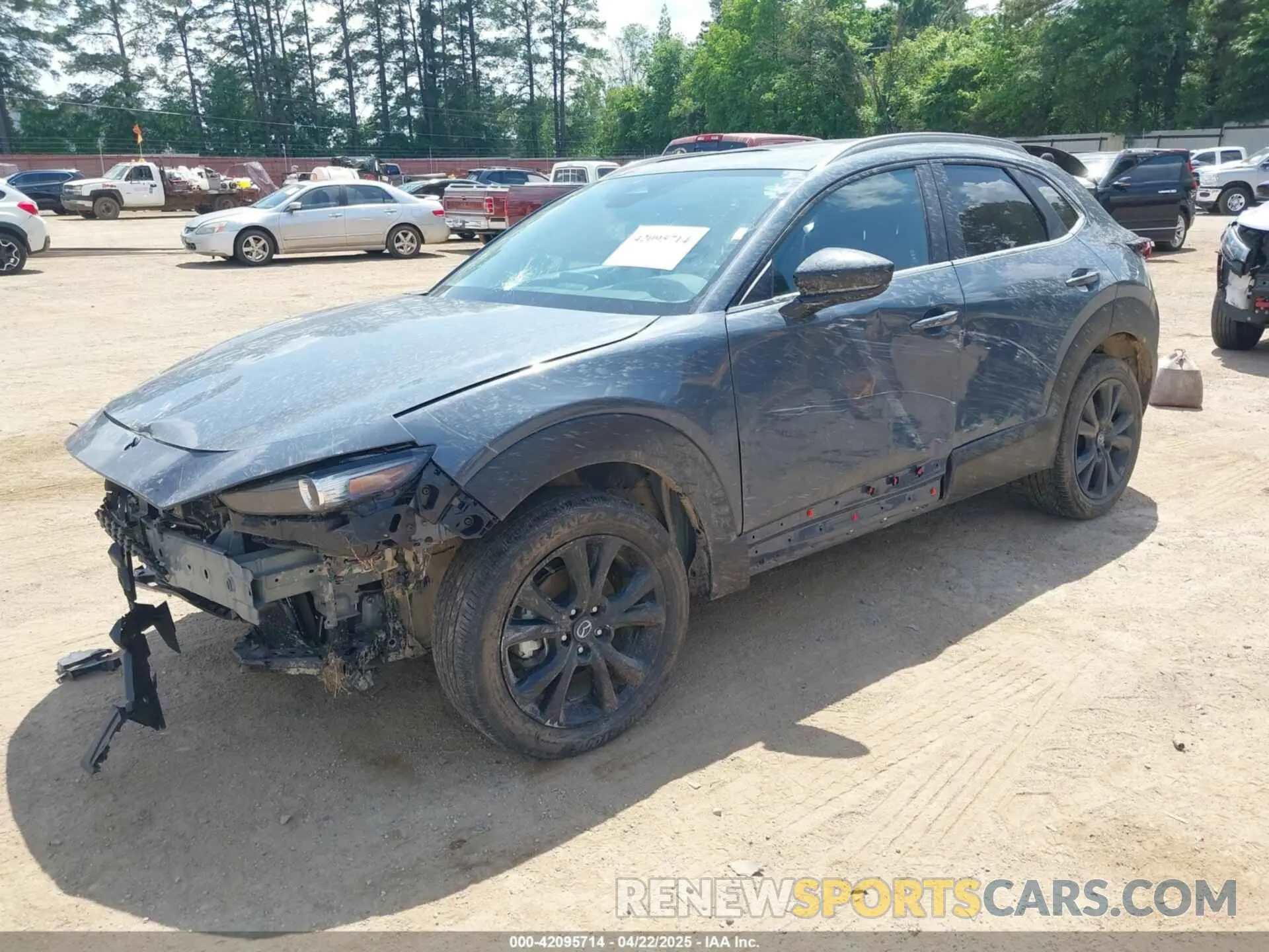 2 Photograph of a damaged car 3MVDMBCM3RM683241 MAZDA CX-30 2024