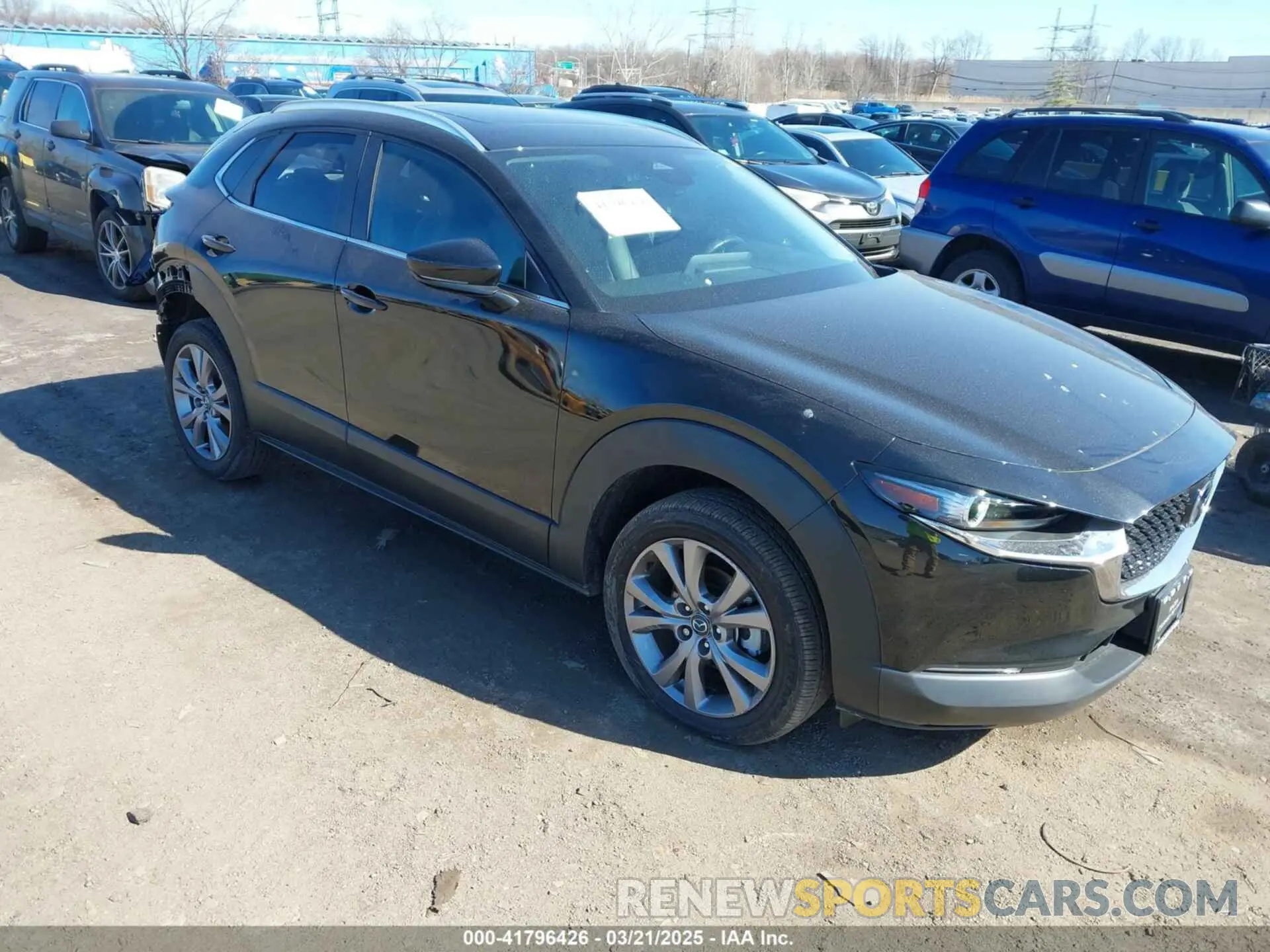 1 Photograph of a damaged car 3MVDMBCM4RM607530 MAZDA CX-30 2024