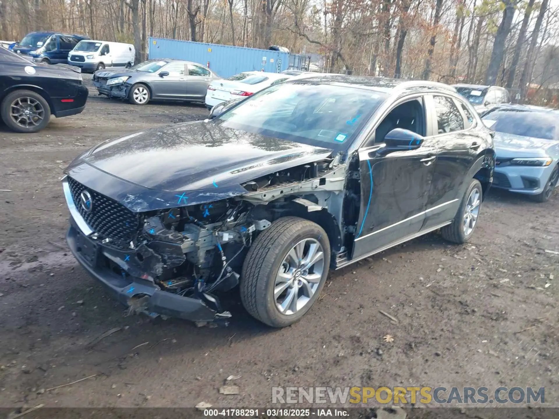 2 Photograph of a damaged car 3MVDMBCM4RM681739 MAZDA CX-30 2024