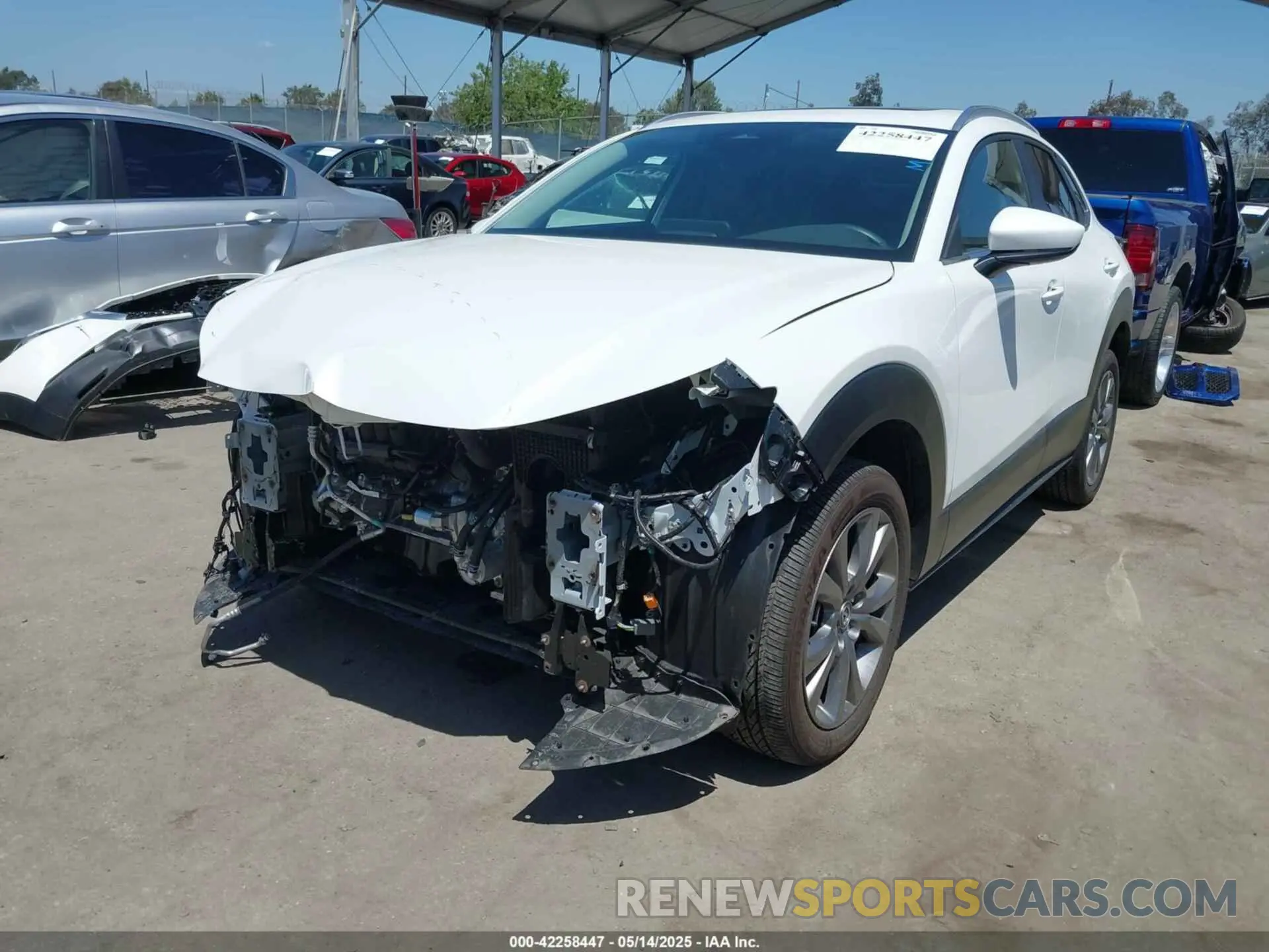 2 Photograph of a damaged car 3MVDMBCM4RM714884 MAZDA CX-30 2024
