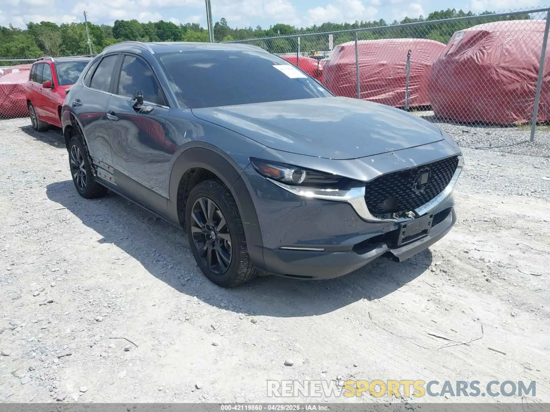 1 Photograph of a damaged car 3MVDMBCM5RM648894 MAZDA CX-30 2024