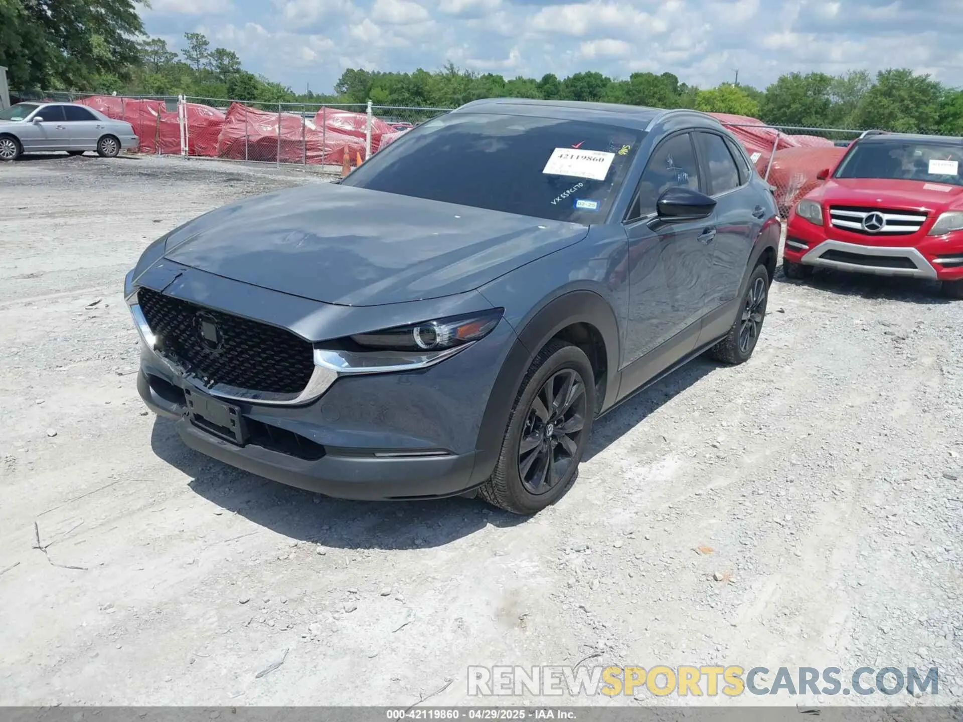 2 Photograph of a damaged car 3MVDMBCM5RM648894 MAZDA CX-30 2024