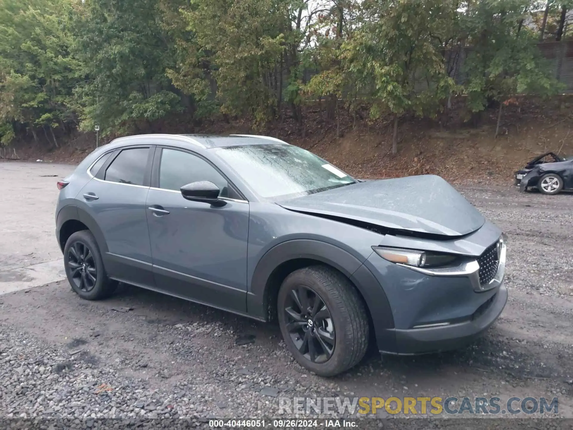 1 Photograph of a damaged car 3MVDMBCM6RM674193 MAZDA CX-30 2024