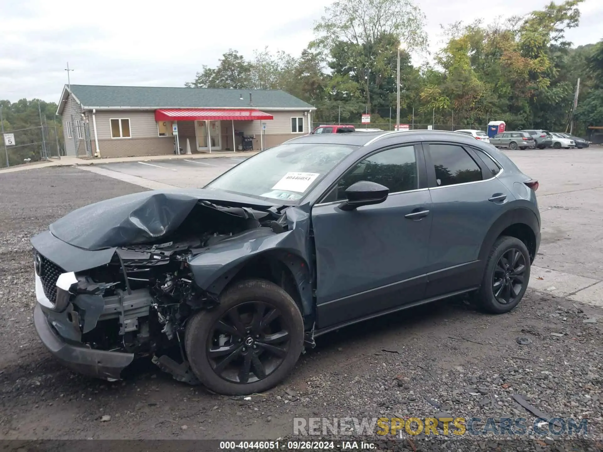 2 Photograph of a damaged car 3MVDMBCM6RM674193 MAZDA CX-30 2024