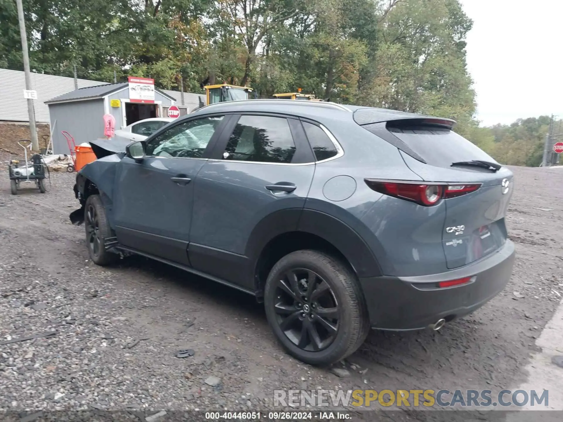 3 Photograph of a damaged car 3MVDMBCM6RM674193 MAZDA CX-30 2024