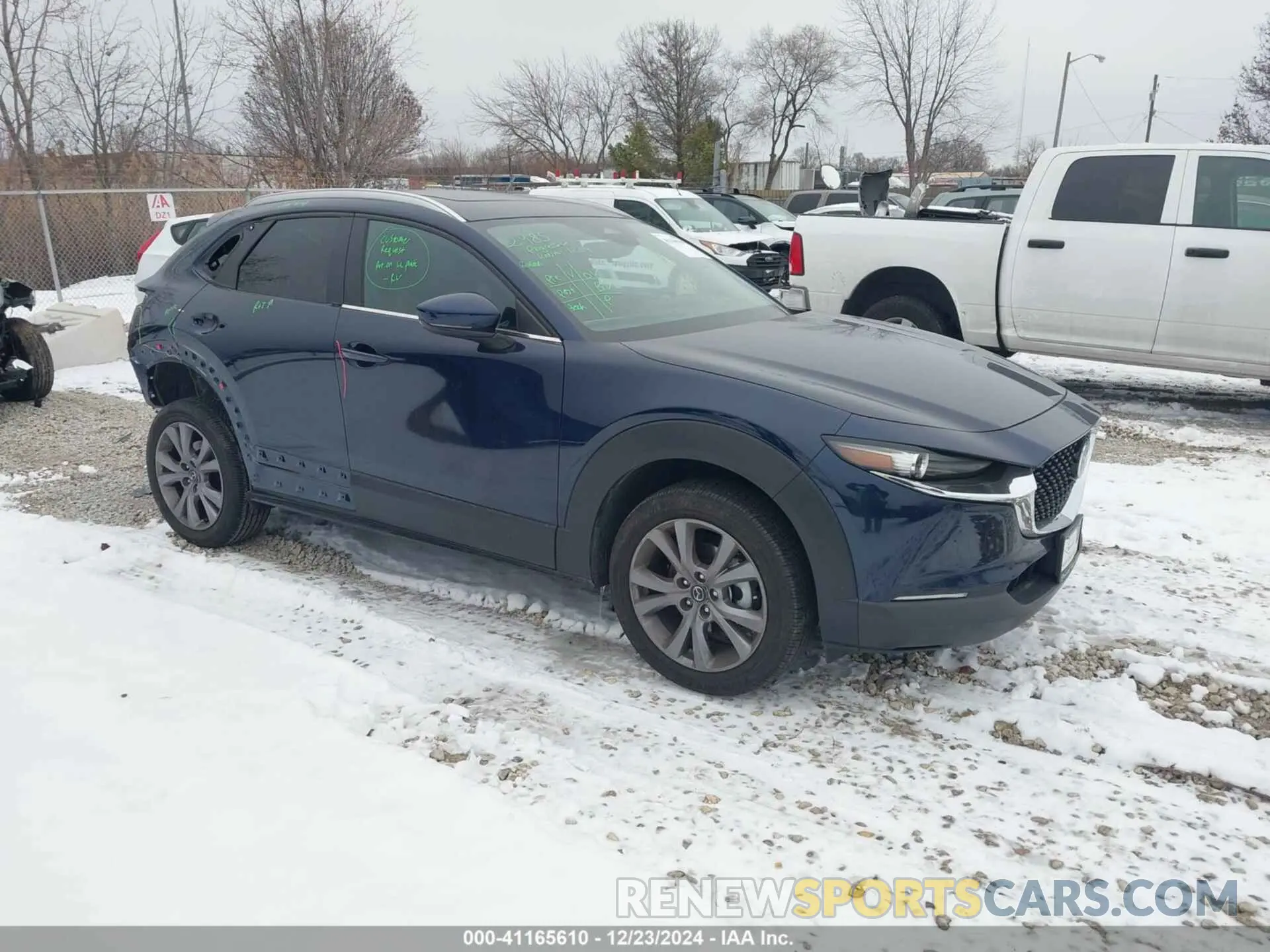 1 Photograph of a damaged car 3MVDMBCM7RM620496 MAZDA CX-30 2024