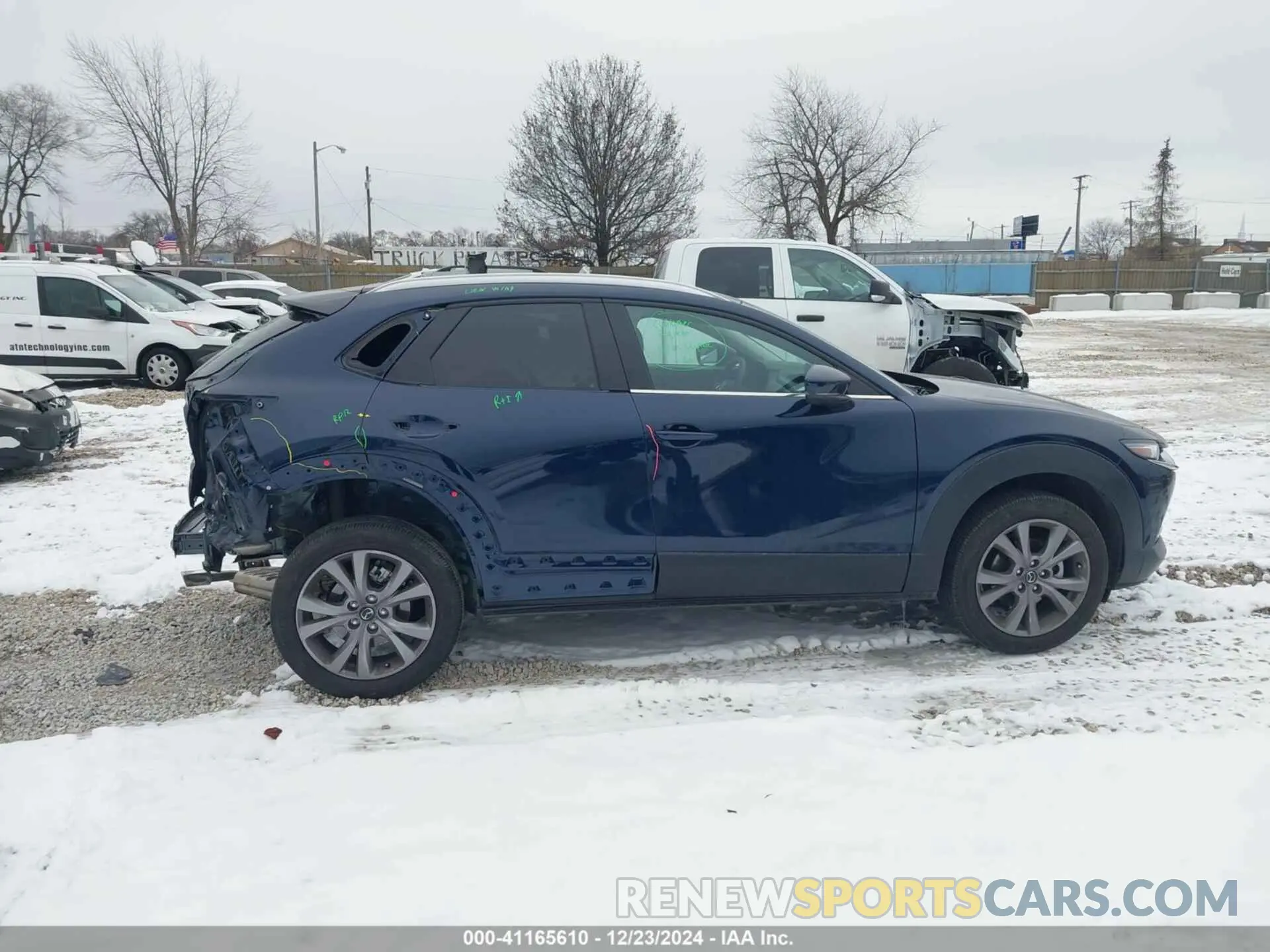 13 Photograph of a damaged car 3MVDMBCM7RM620496 MAZDA CX-30 2024