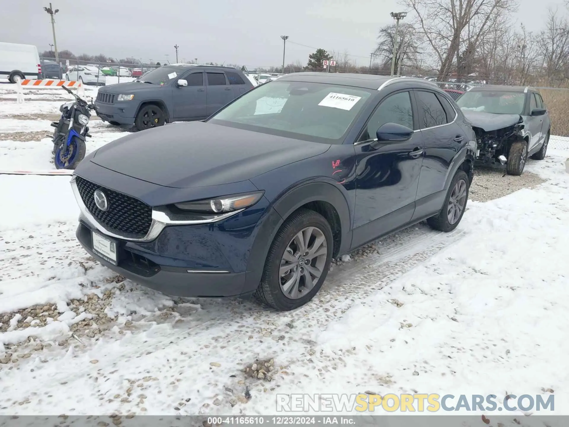 2 Photograph of a damaged car 3MVDMBCM7RM620496 MAZDA CX-30 2024