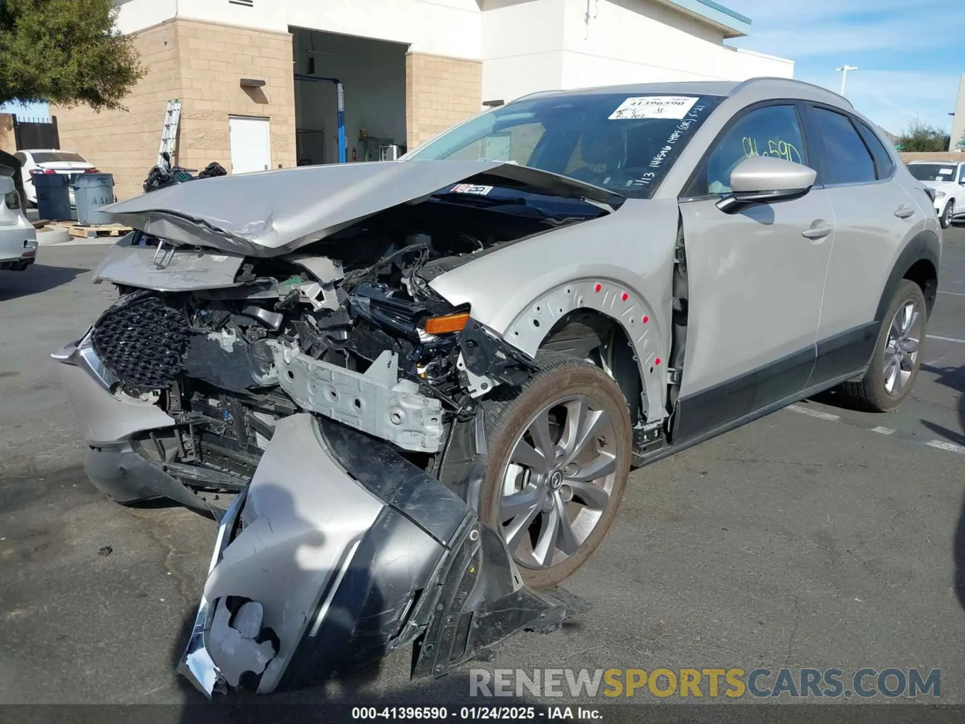 2 Photograph of a damaged car 3MVDMBCM7RM638304 MAZDA CX-30 2024
