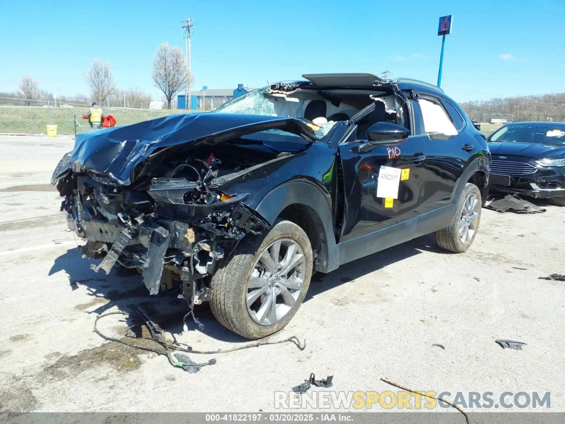 2 Photograph of a damaged car 3MVDMBCM8RM622175 MAZDA CX-30 2024