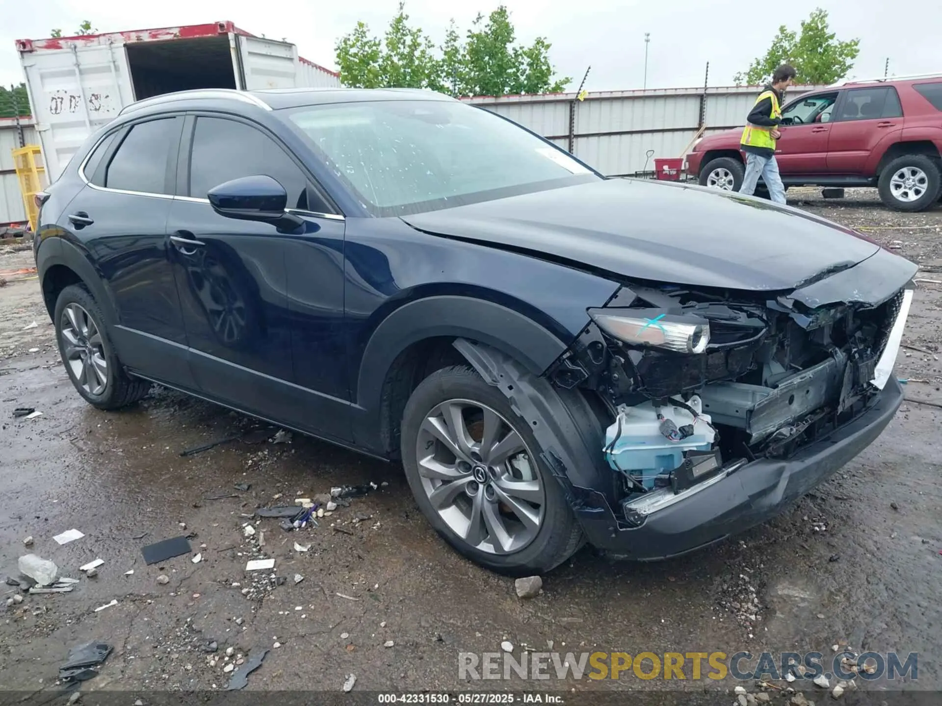 1 Photograph of a damaged car 3MVDMBCM9RM602453 MAZDA CX-30 2024
