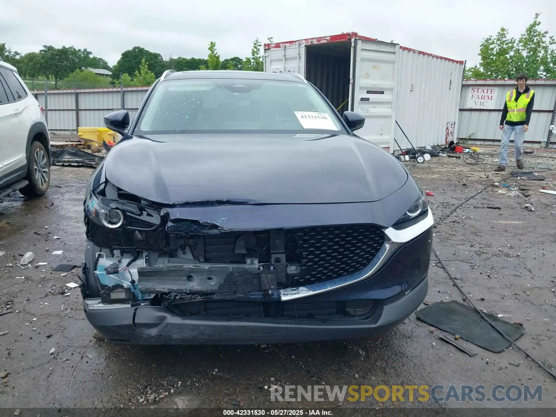 12 Photograph of a damaged car 3MVDMBCM9RM602453 MAZDA CX-30 2024