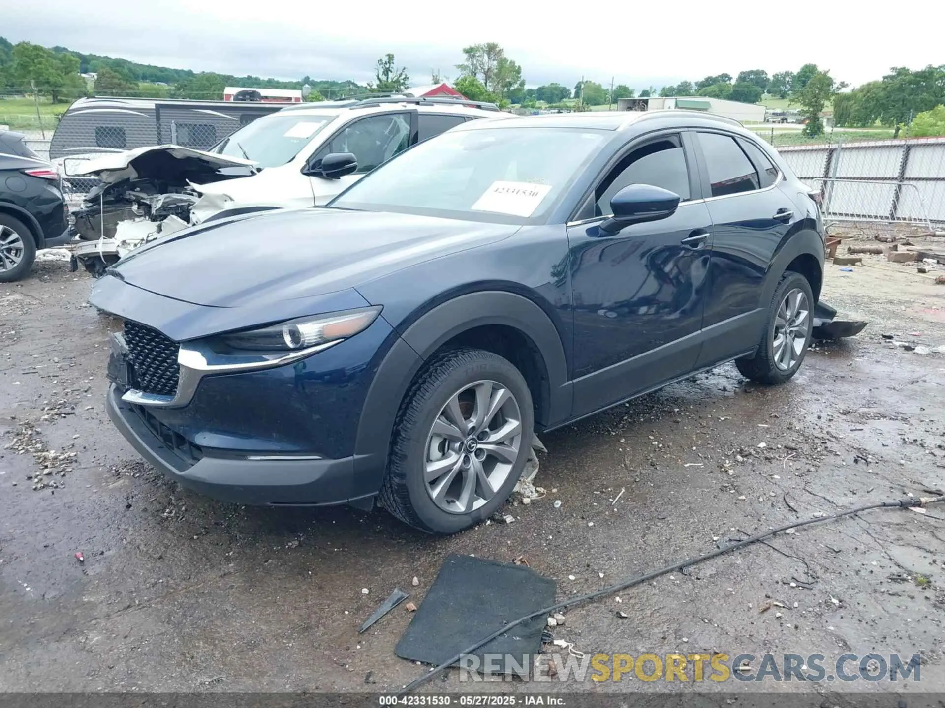 2 Photograph of a damaged car 3MVDMBCM9RM602453 MAZDA CX-30 2024