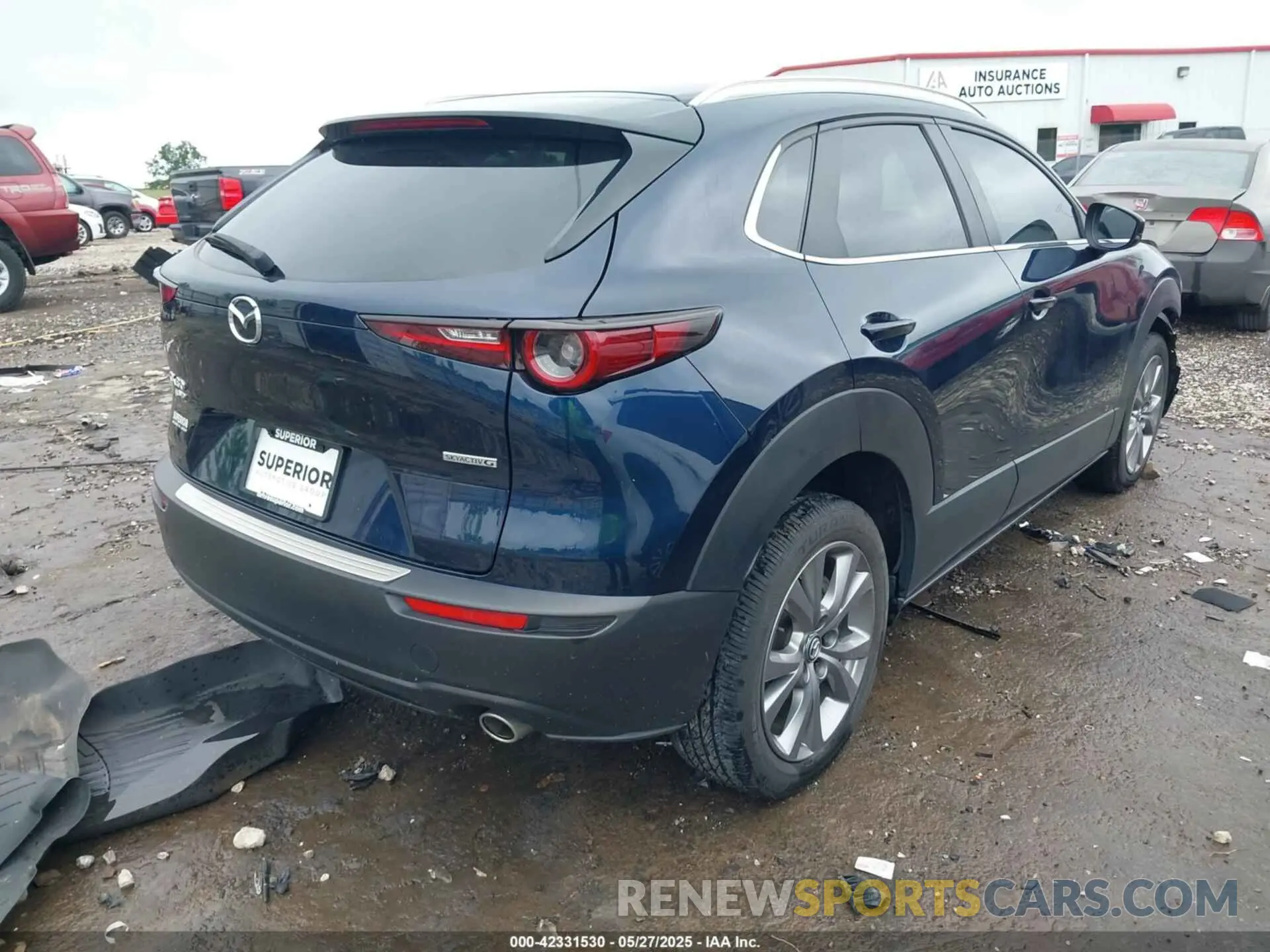 4 Photograph of a damaged car 3MVDMBCM9RM602453 MAZDA CX-30 2024
