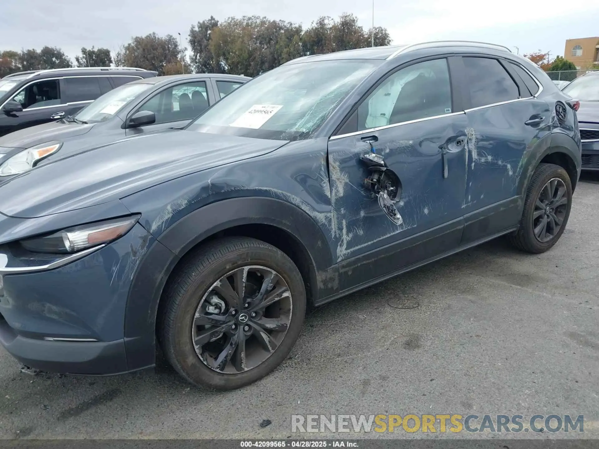 6 Photograph of a damaged car 3MVDMBCM9RM635307 MAZDA CX-30 2024