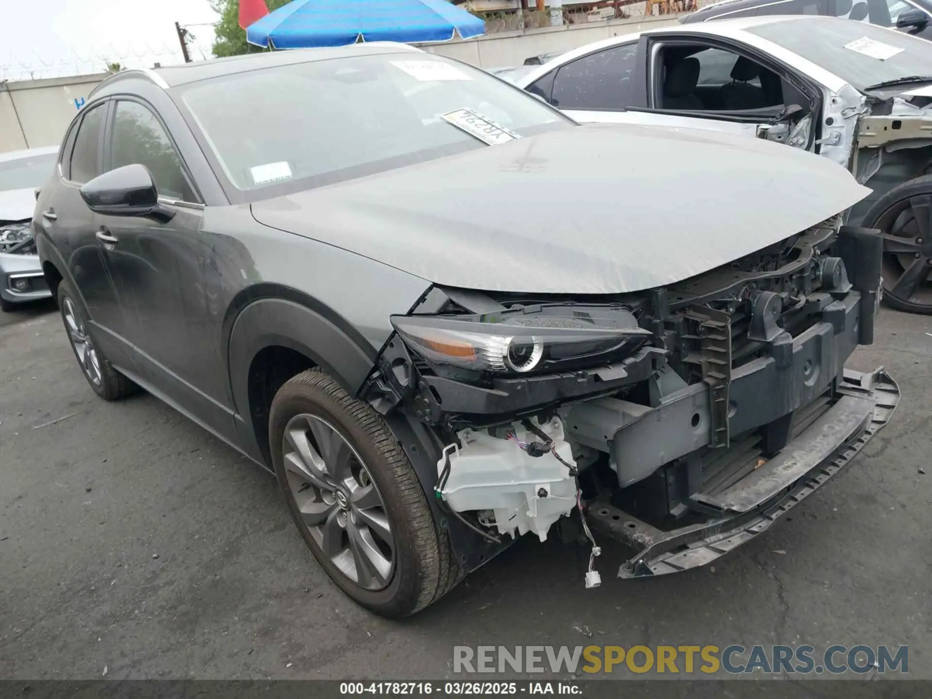 1 Photograph of a damaged car 3MVDMBCM9RM636876 MAZDA CX-30 2024