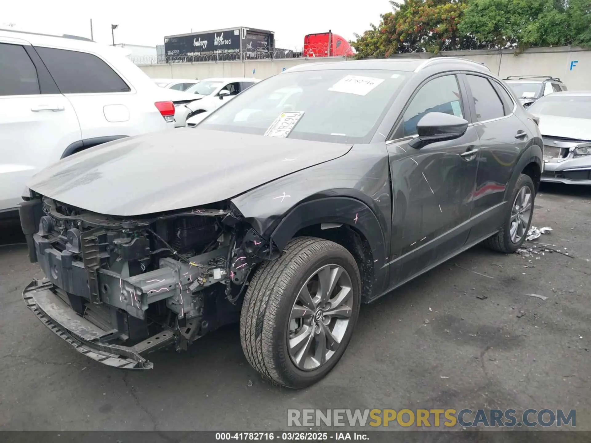 2 Photograph of a damaged car 3MVDMBCM9RM636876 MAZDA CX-30 2024