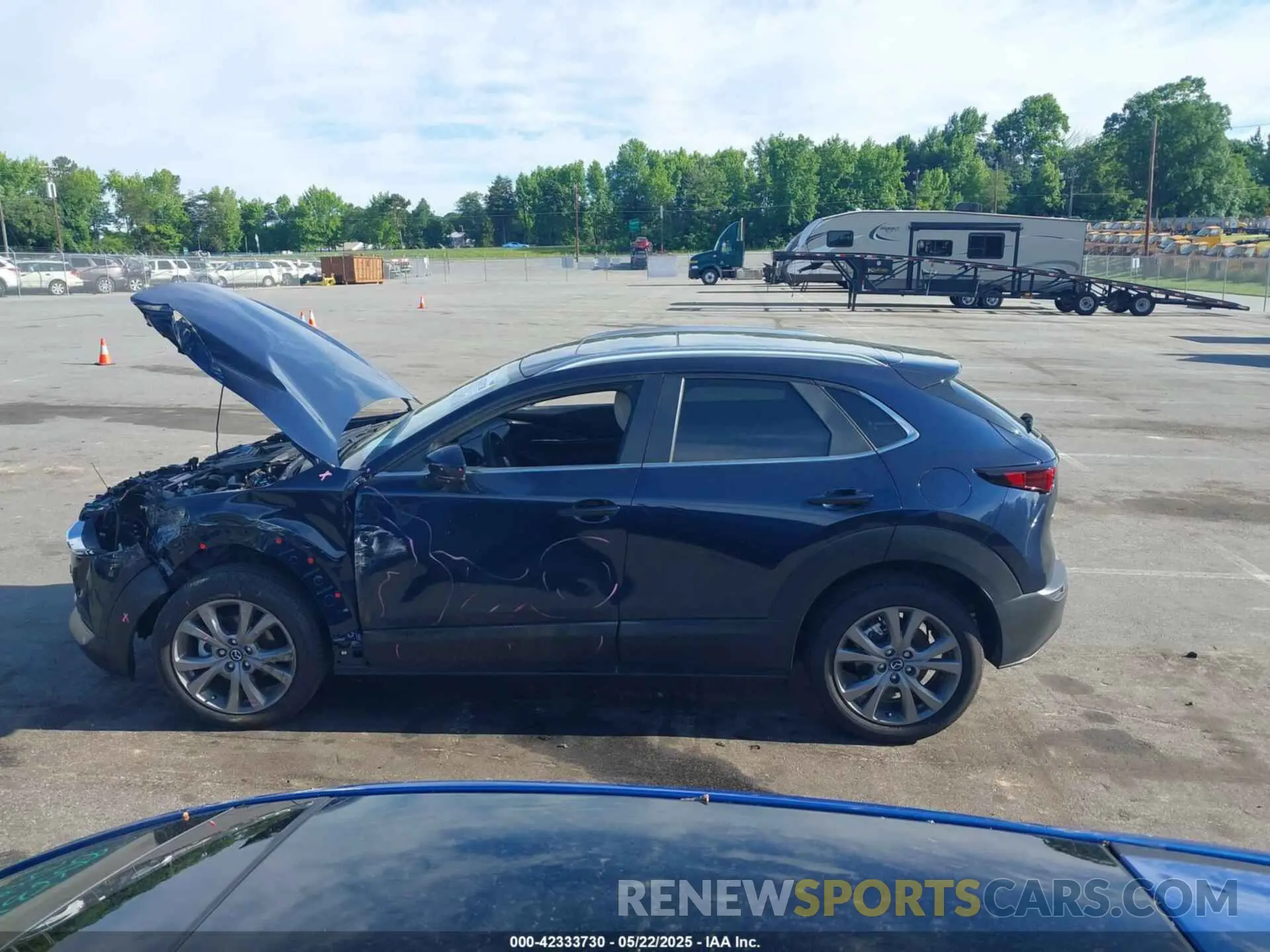 14 Photograph of a damaged car 3MVDMBCM9RM704321 MAZDA CX-30 2024