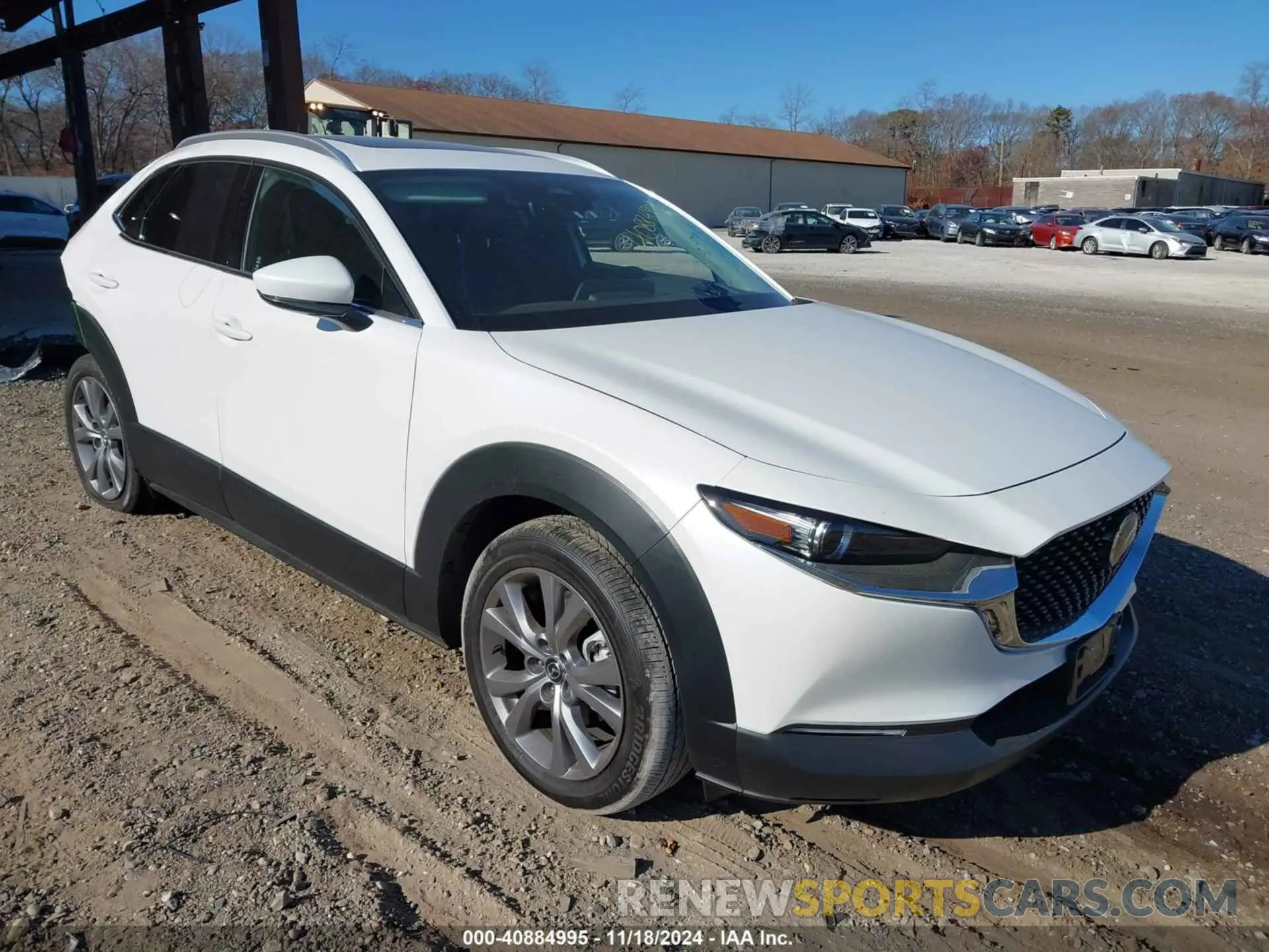 1 Photograph of a damaged car 3MVDMBDM0RM657503 MAZDA CX-30 2024
