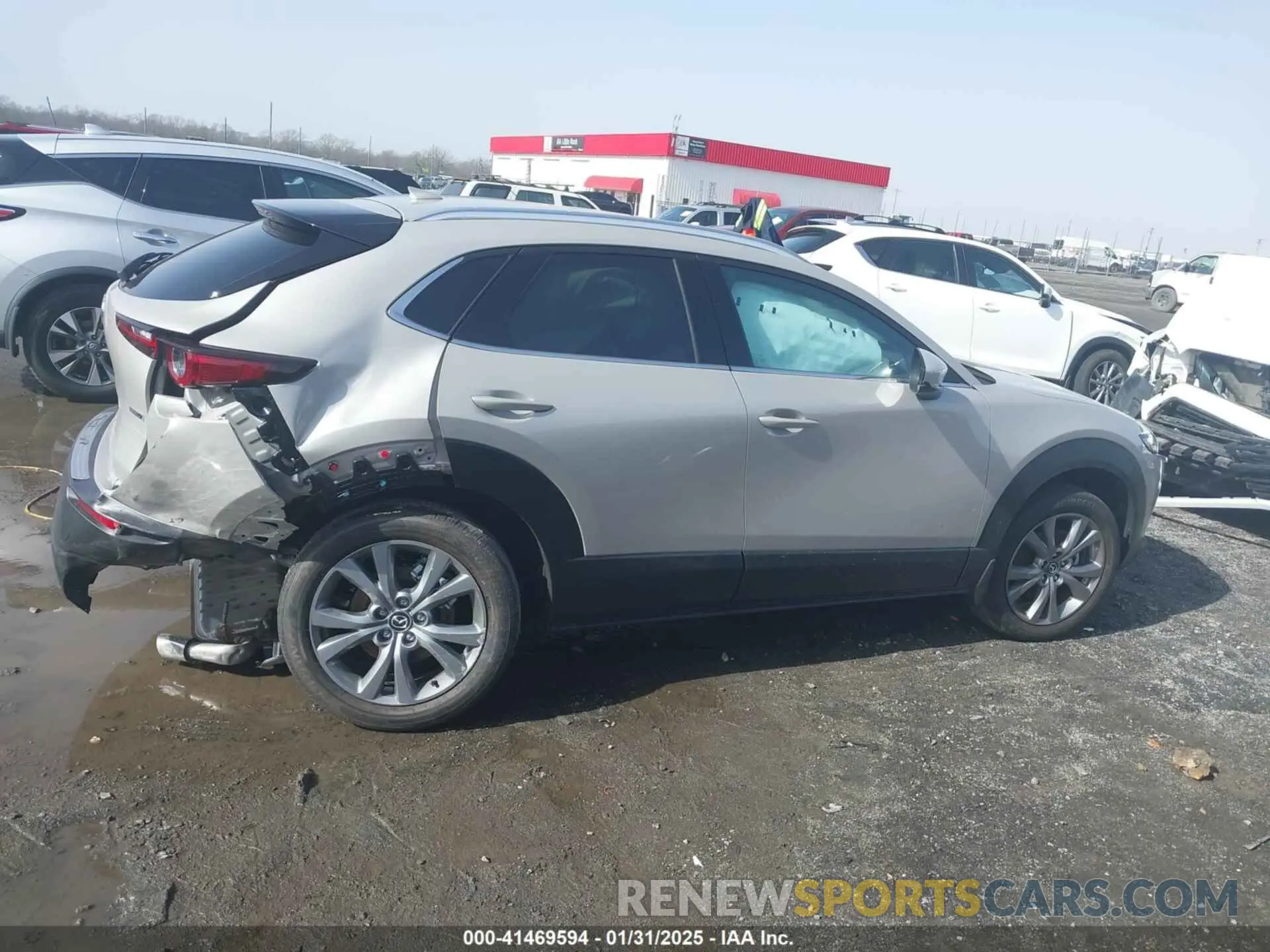 13 Photograph of a damaged car 3MVDMBDM3RM675235 MAZDA CX-30 2024