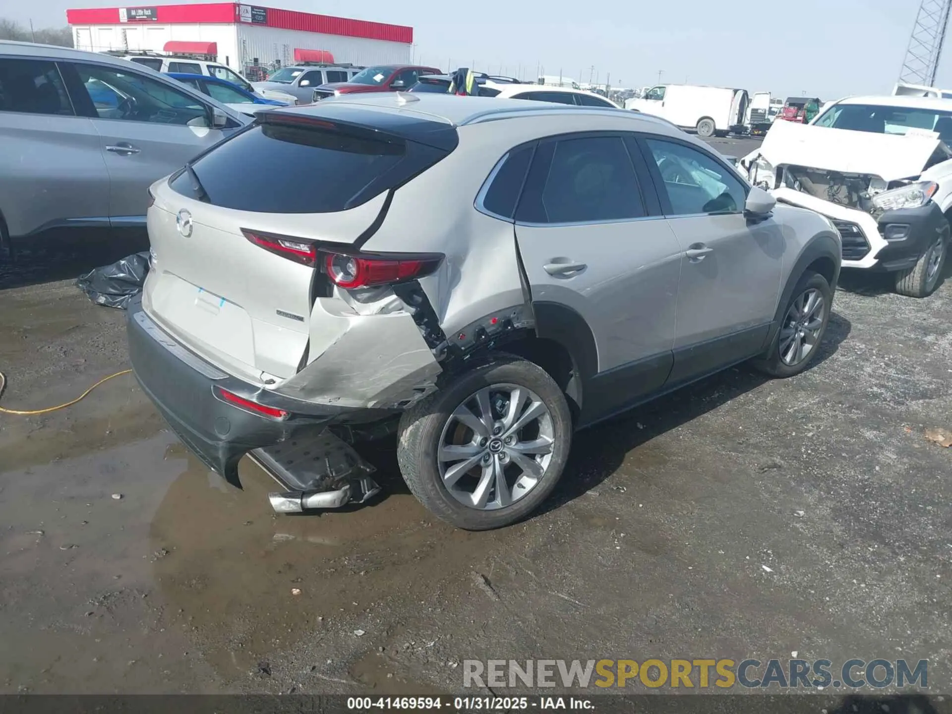 4 Photograph of a damaged car 3MVDMBDM3RM675235 MAZDA CX-30 2024