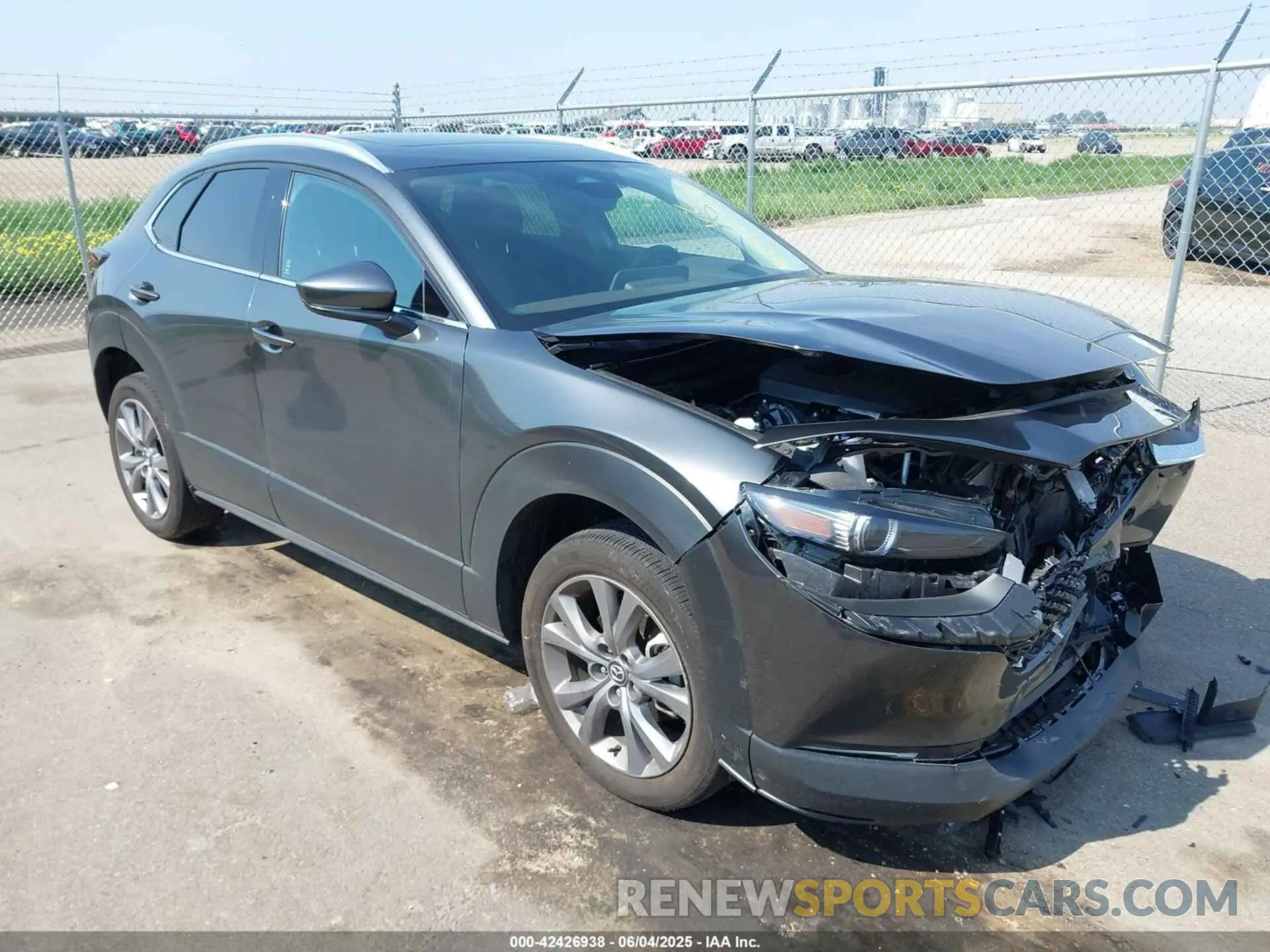 1 Photograph of a damaged car 3MVDMBDM6RM627793 MAZDA CX-30 2024