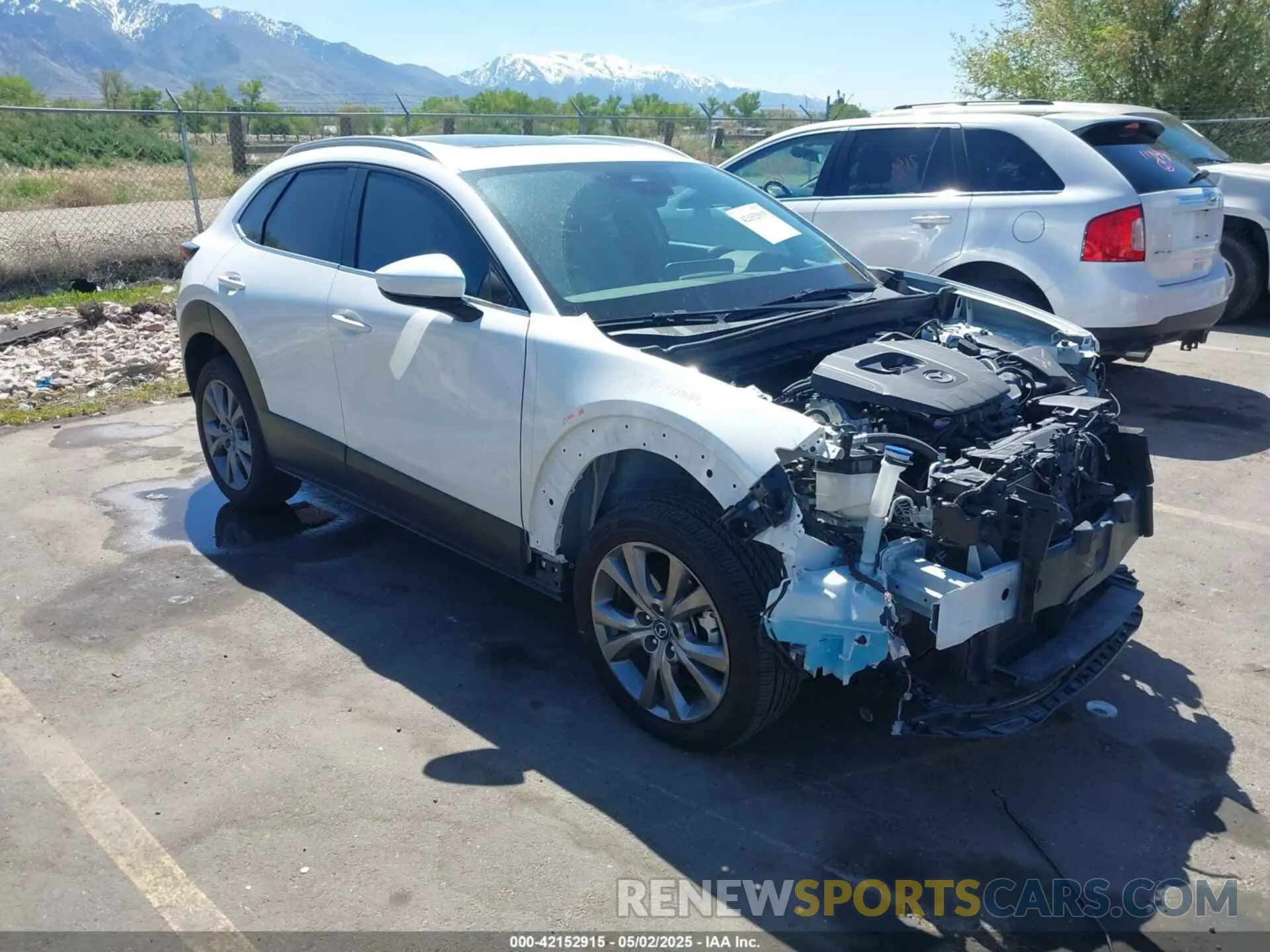 1 Photograph of a damaged car 3MVDMBDM8RM633580 MAZDA CX-30 2024