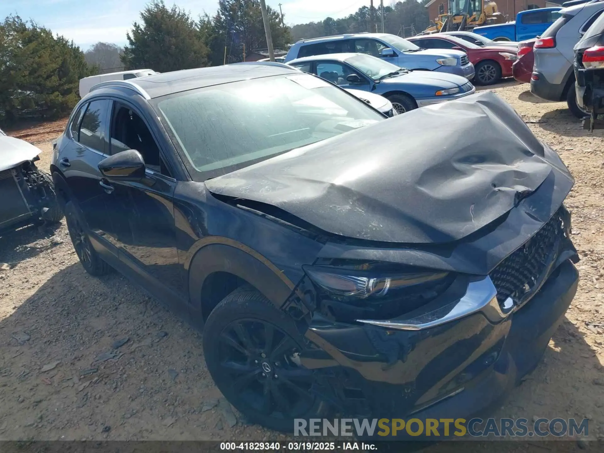 1 Photograph of a damaged car 3MVDMBDY5RM619137 MAZDA CX-30 2024