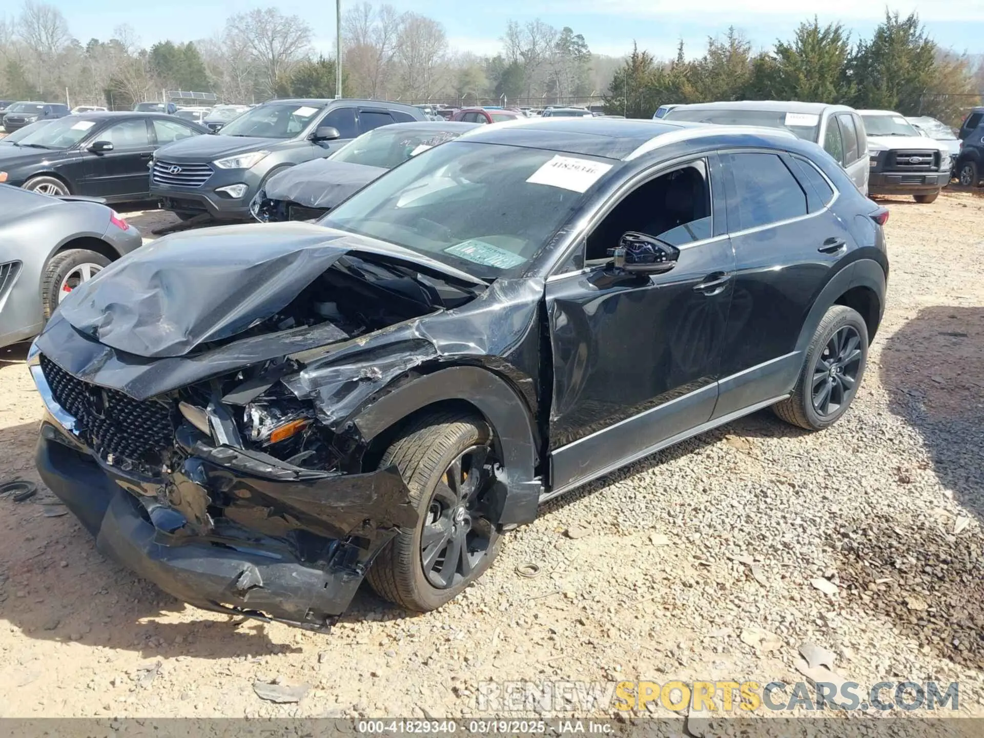 2 Photograph of a damaged car 3MVDMBDY5RM619137 MAZDA CX-30 2024
