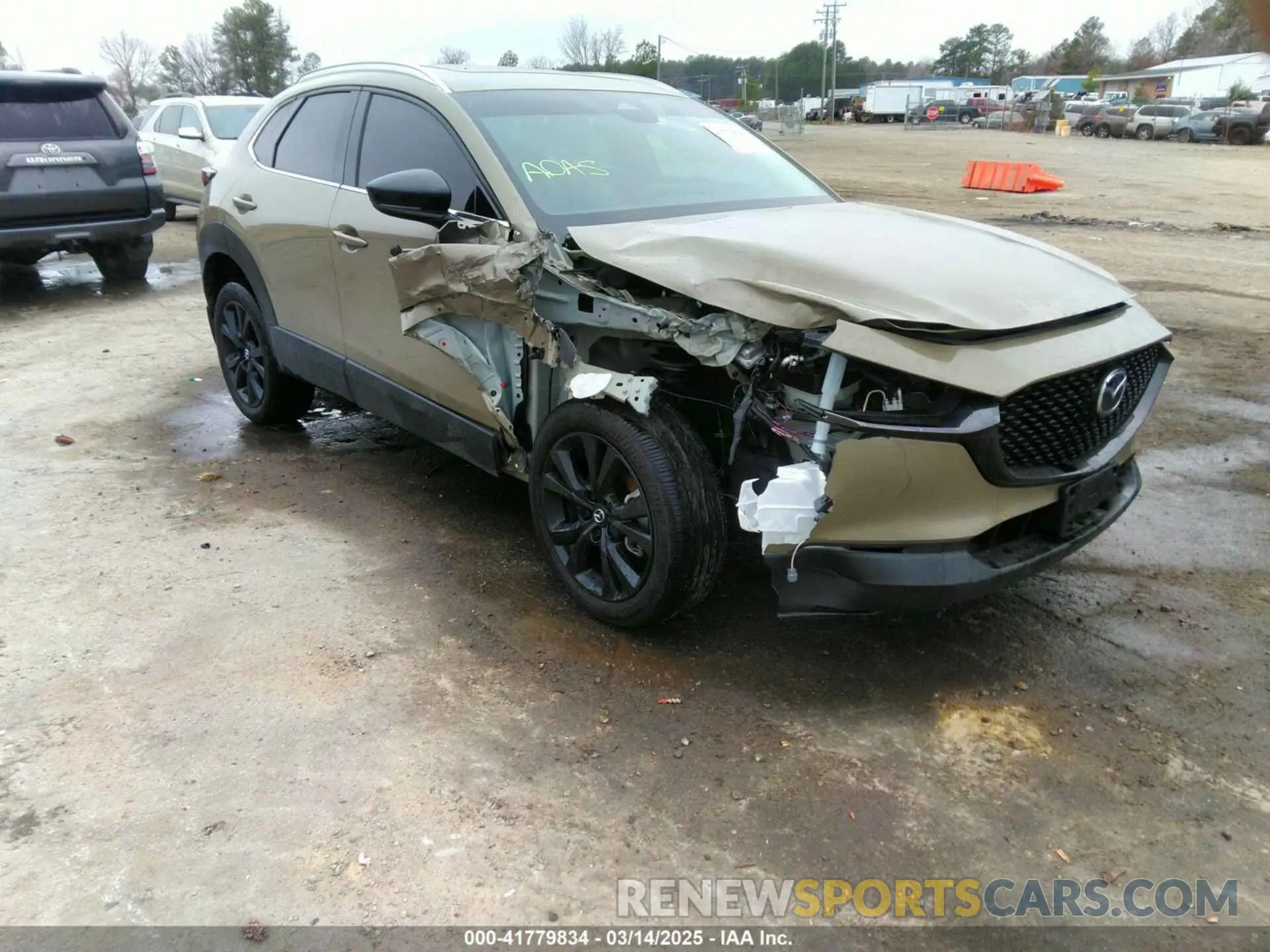 1 Photograph of a damaged car 3MVDMBXY0RM631322 MAZDA CX-30 2024