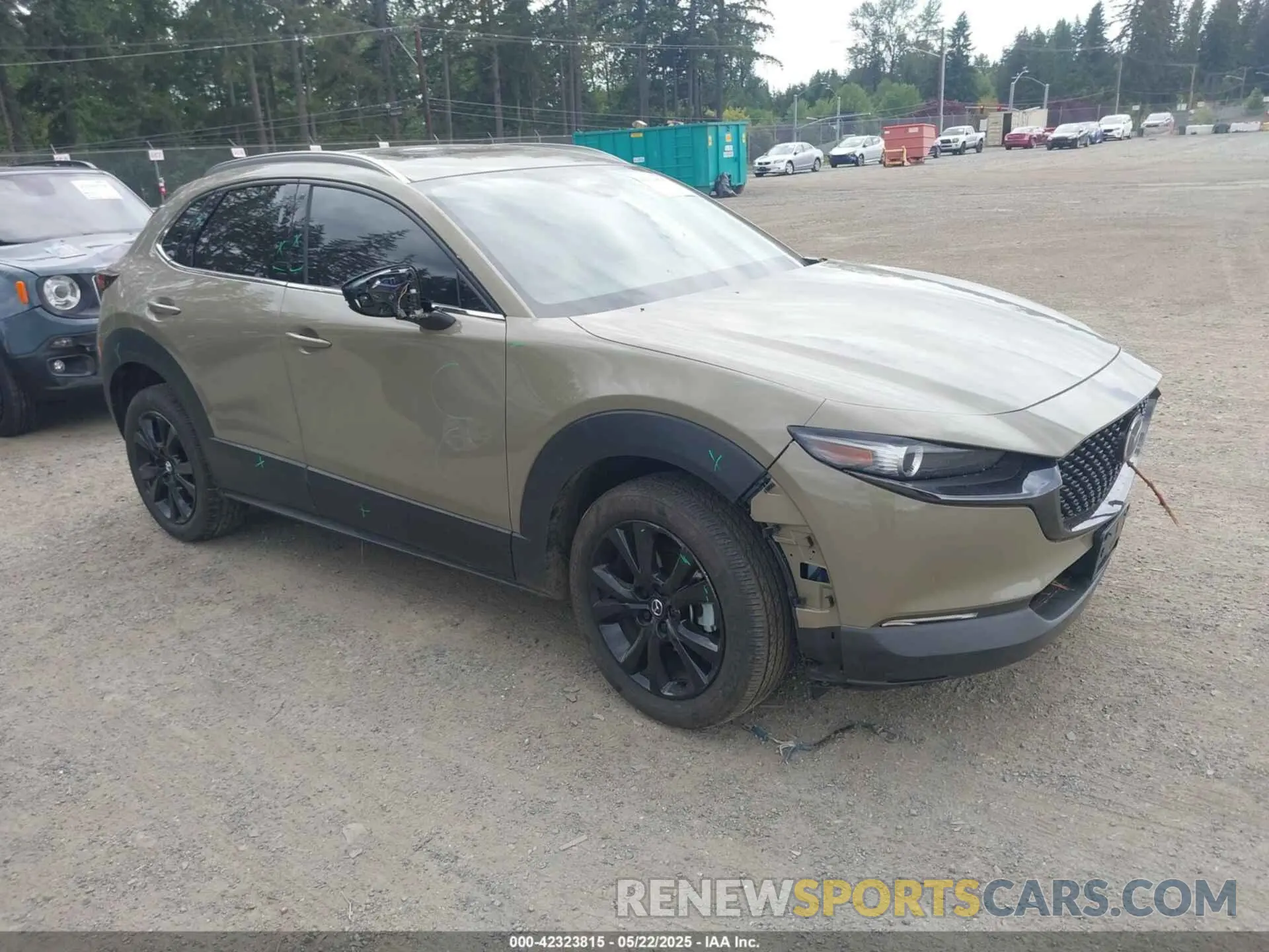 1 Photograph of a damaged car 3MVDMBXY2RM645111 MAZDA CX-30 2024