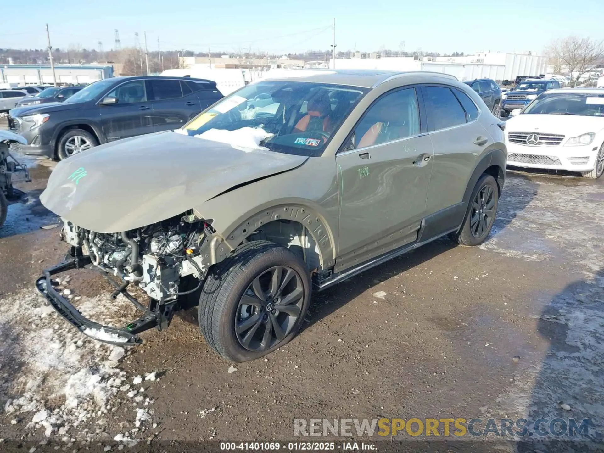 2 Photograph of a damaged car 3MVDMBXY4RM708886 MAZDA CX-30 2024