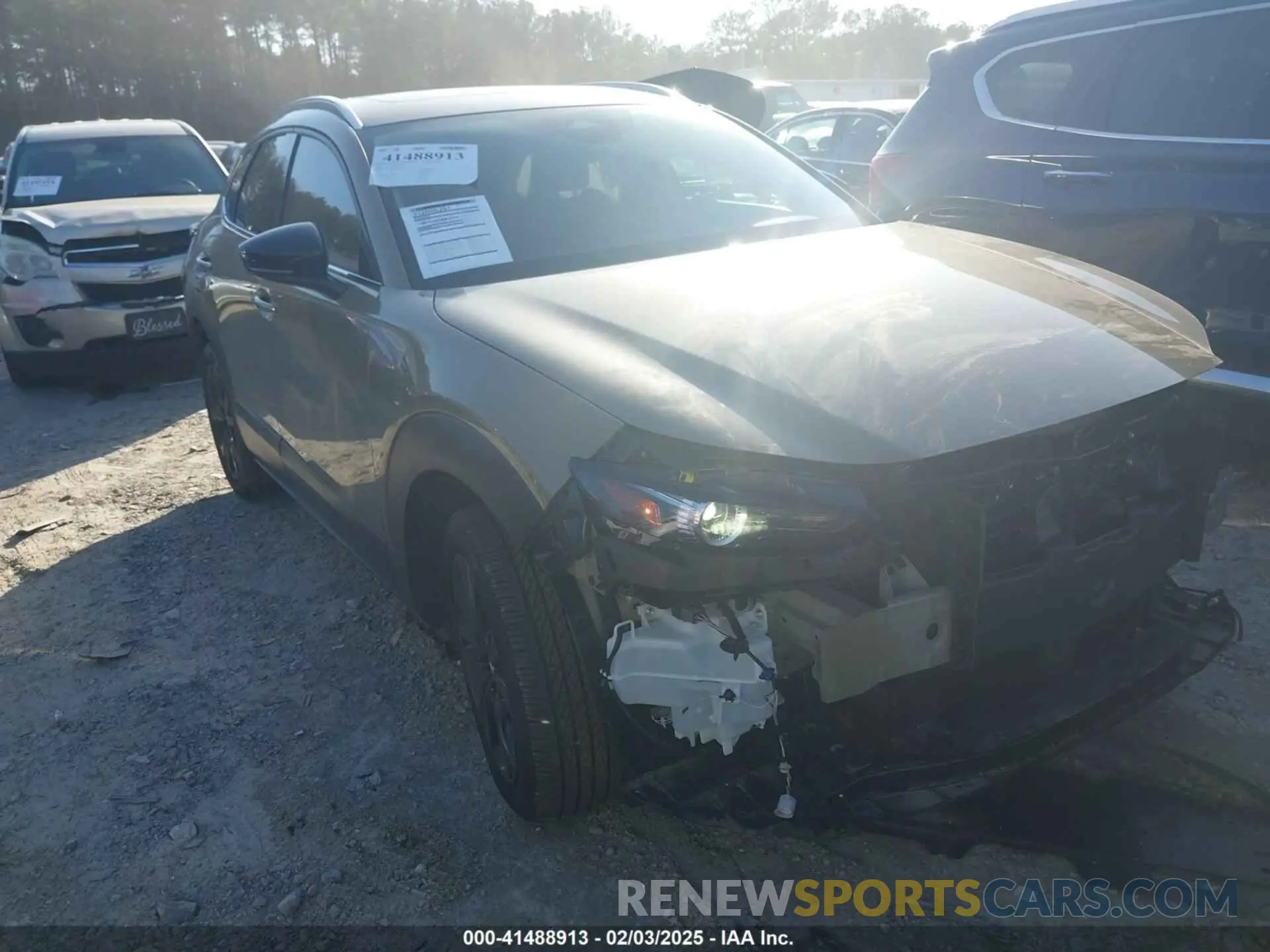 1 Photograph of a damaged car 3MVDMBXY6RM649856 MAZDA CX-30 2024