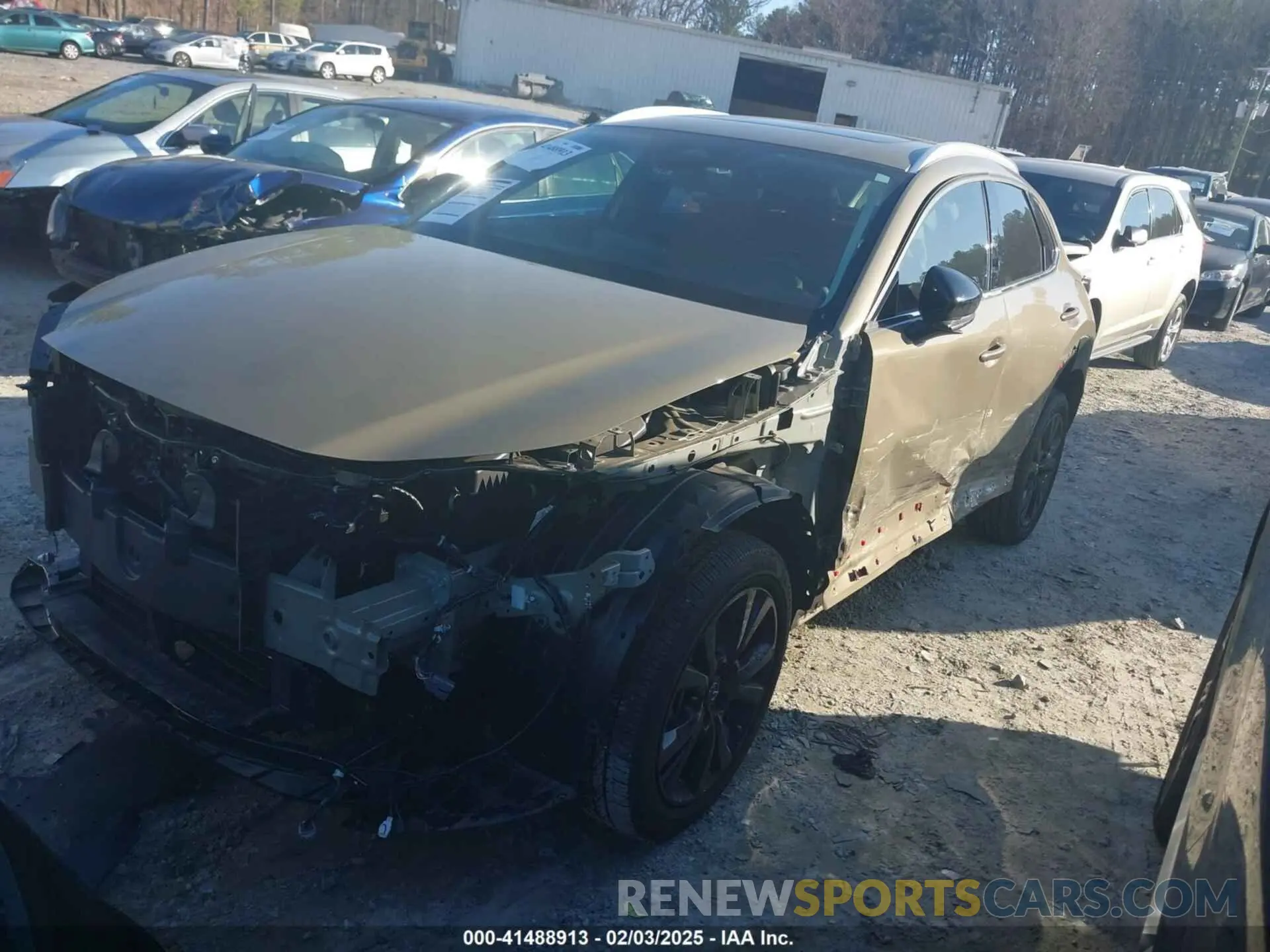 2 Photograph of a damaged car 3MVDMBXY6RM649856 MAZDA CX-30 2024